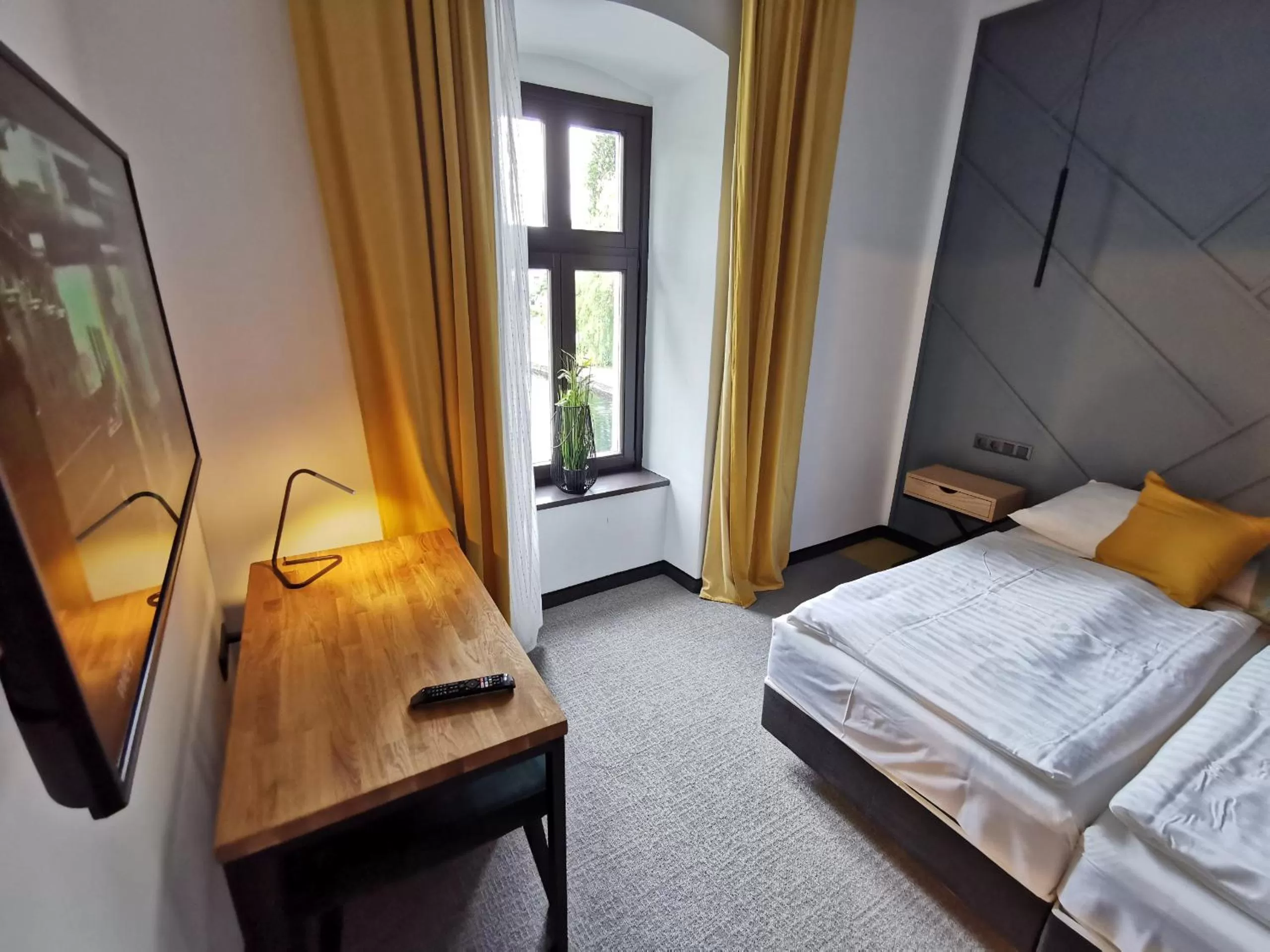 Bed in Hotel Gabriella