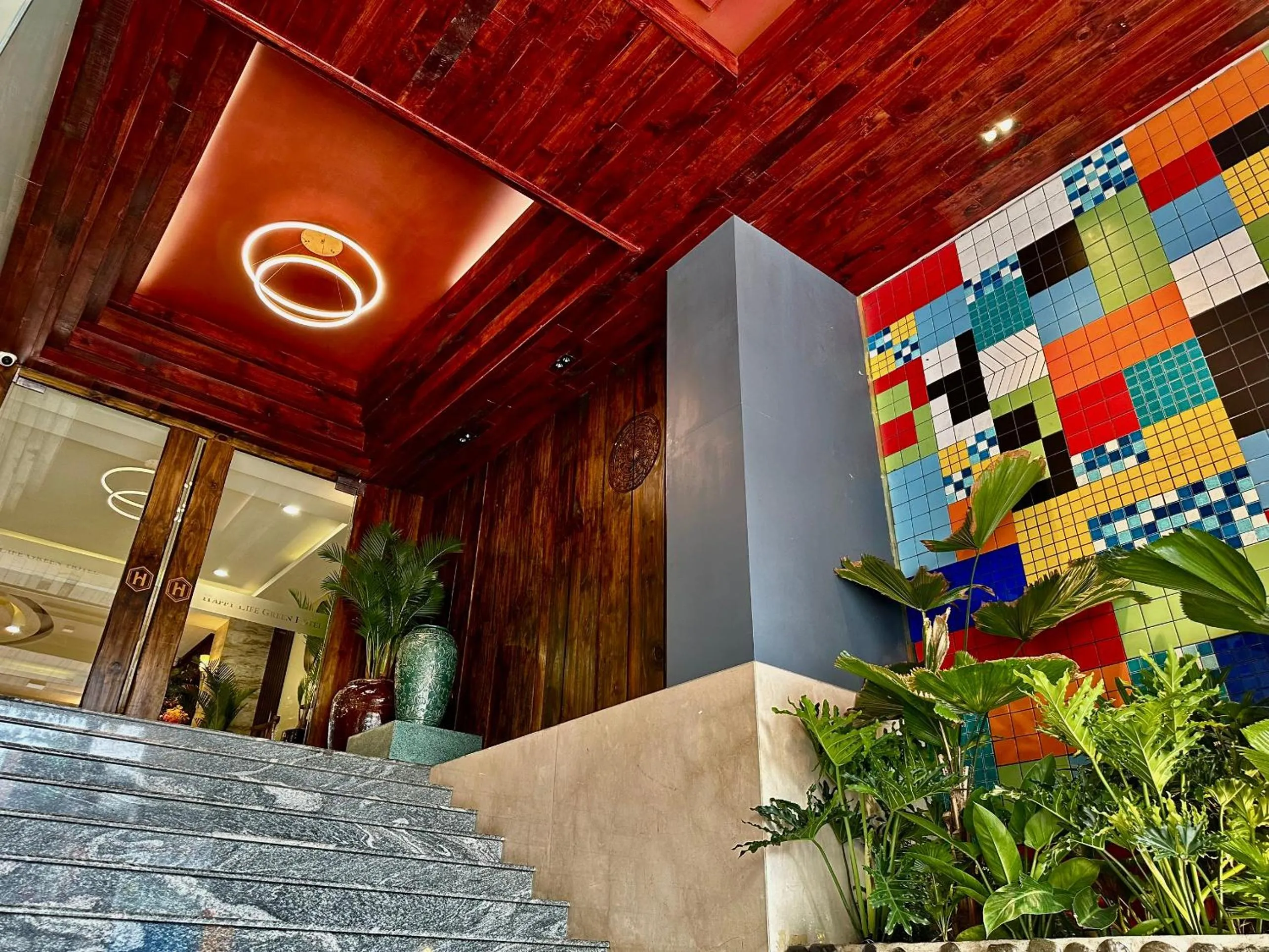 Property building in Sunshine Antique Hotel Saigon