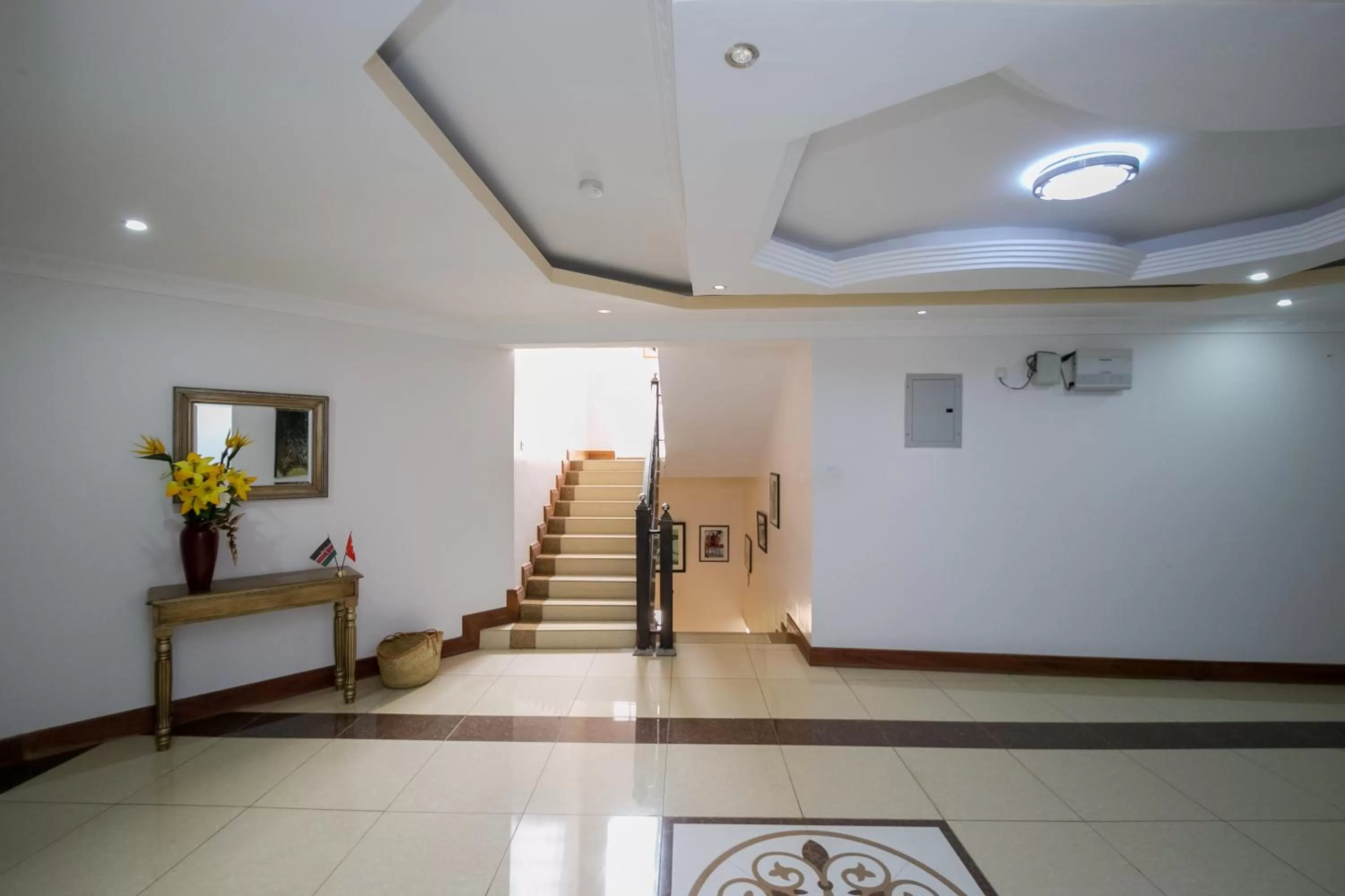 Lobby or reception in Hotel Rudi