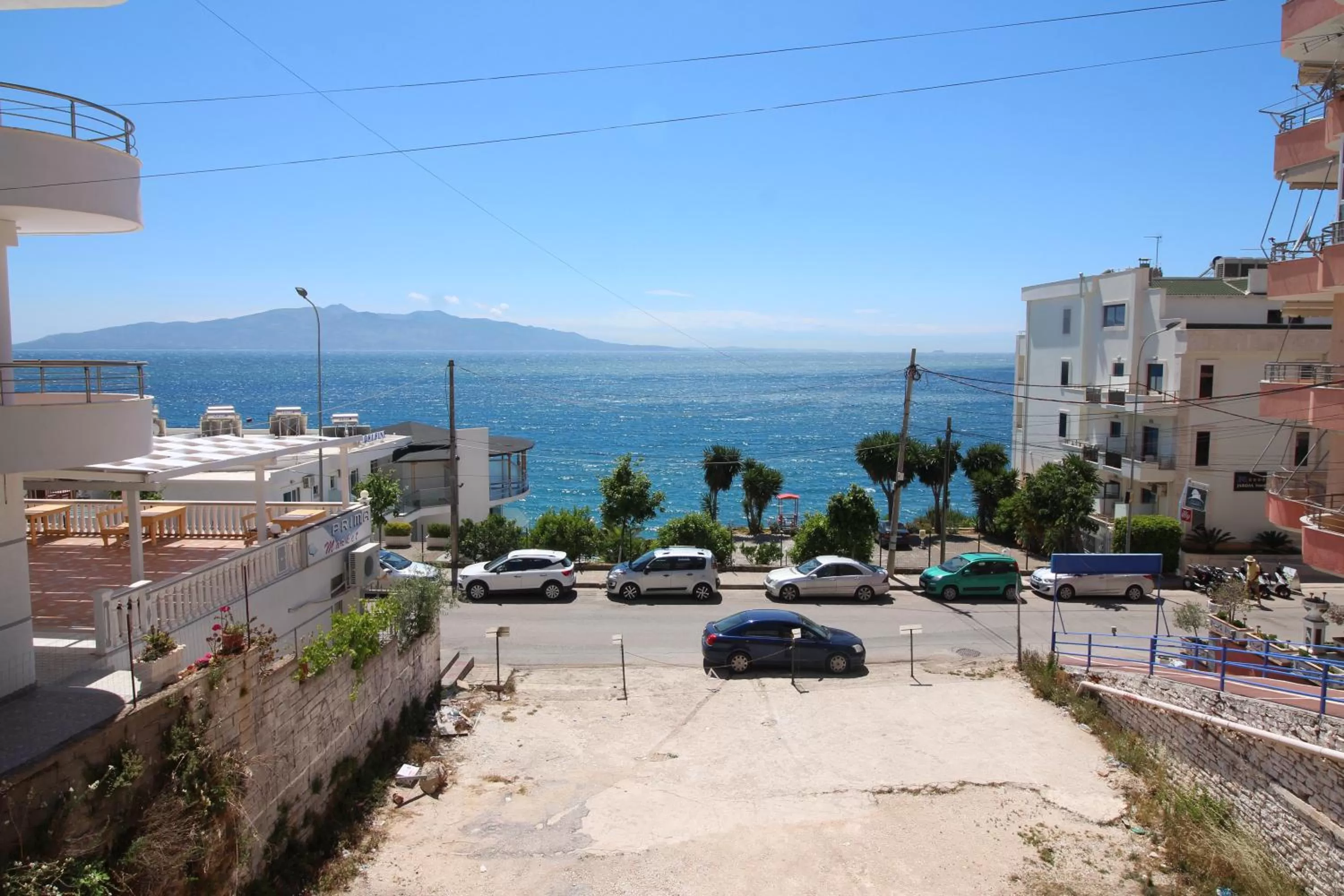 Beach in Murati Suites Sarandë