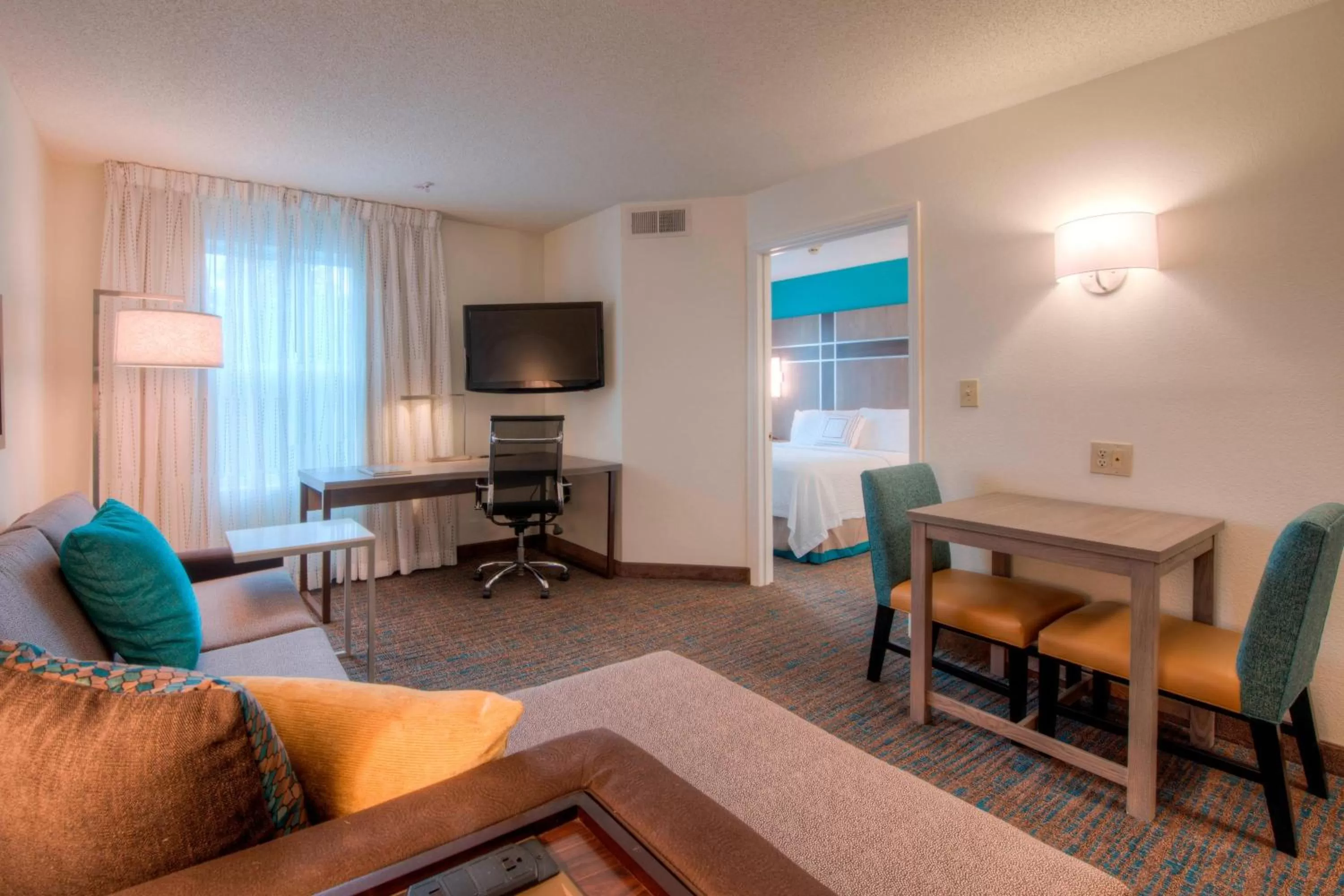 One-Bedroom Queen Suite with Sofa Bed - Hearing Accessible in Residence Inn by Marriott Wilmington Landfall