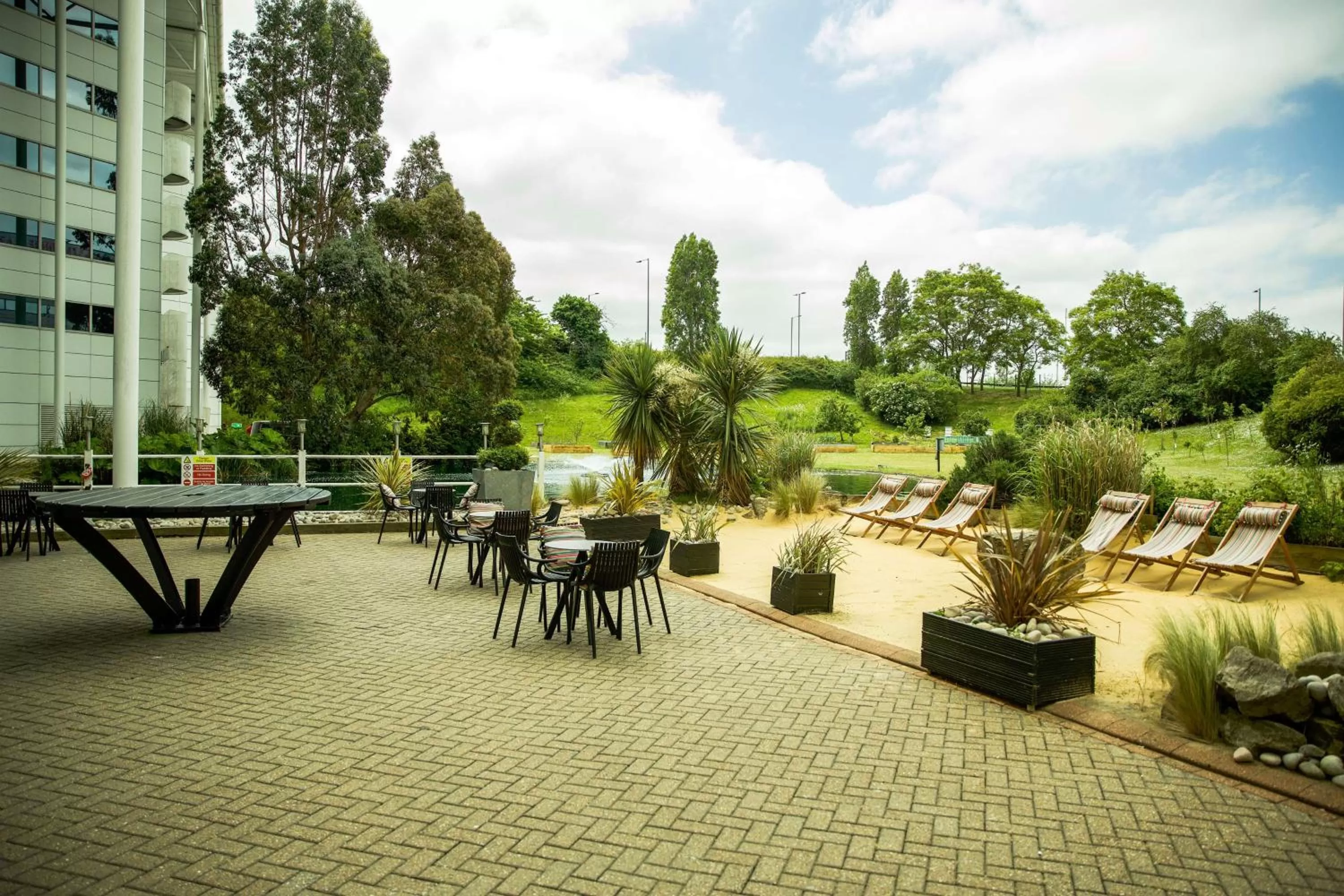 Balcony/Terrace in Hilton London Heathrow Airport