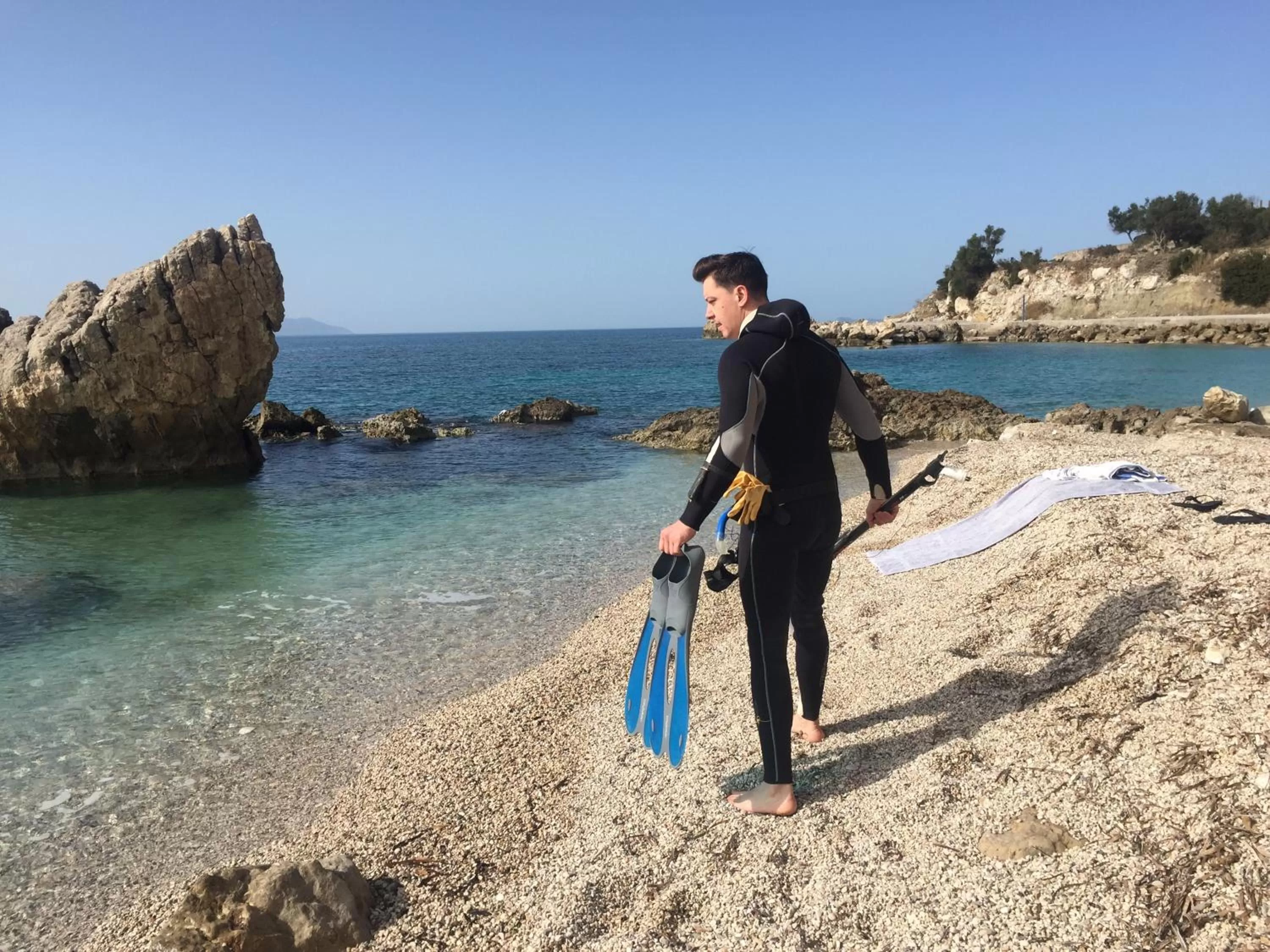 Beach in Vila Rahmi & Veli Dervishaj