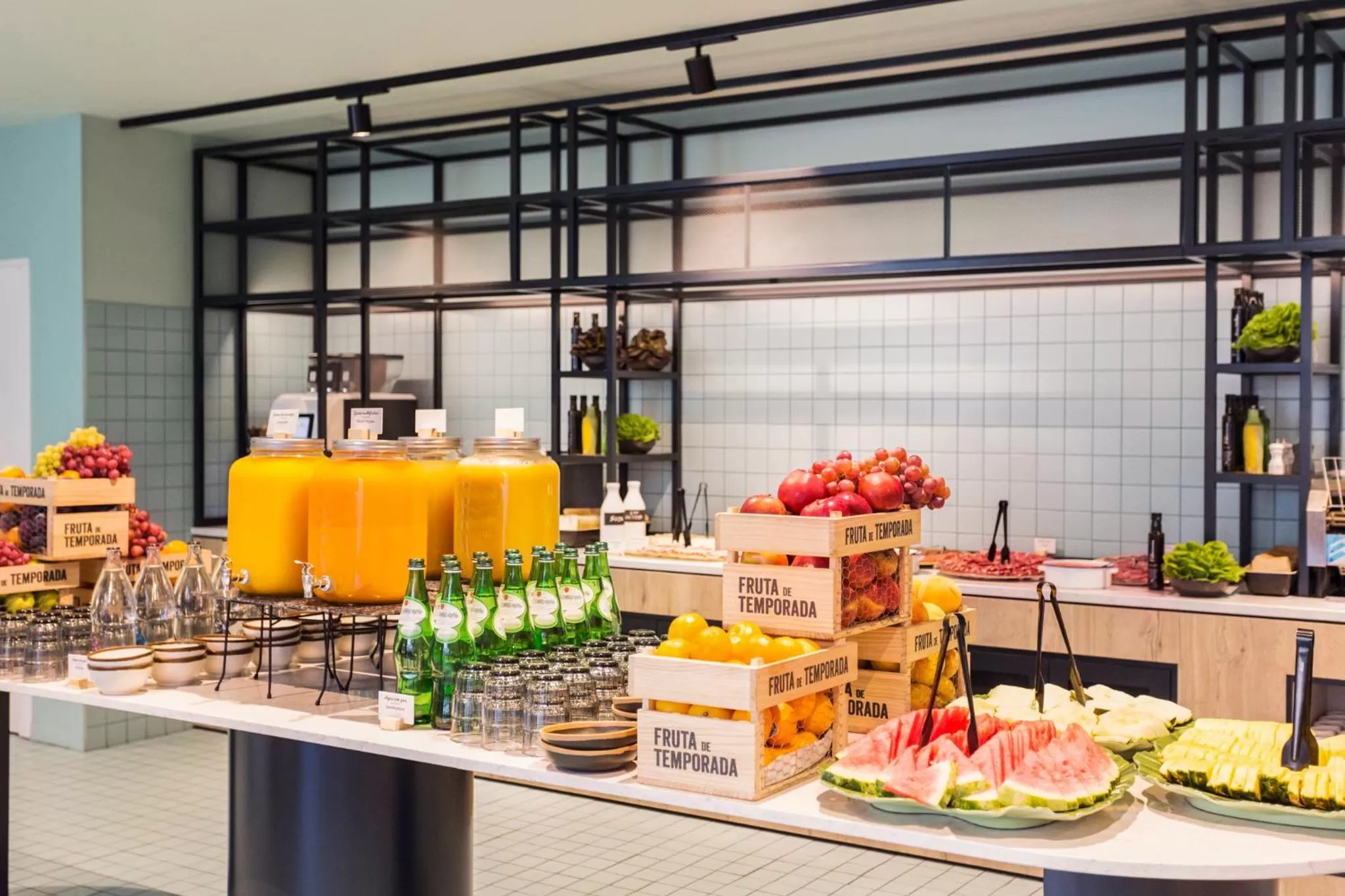 Breakfast in Novotel Campo De Las Naciones