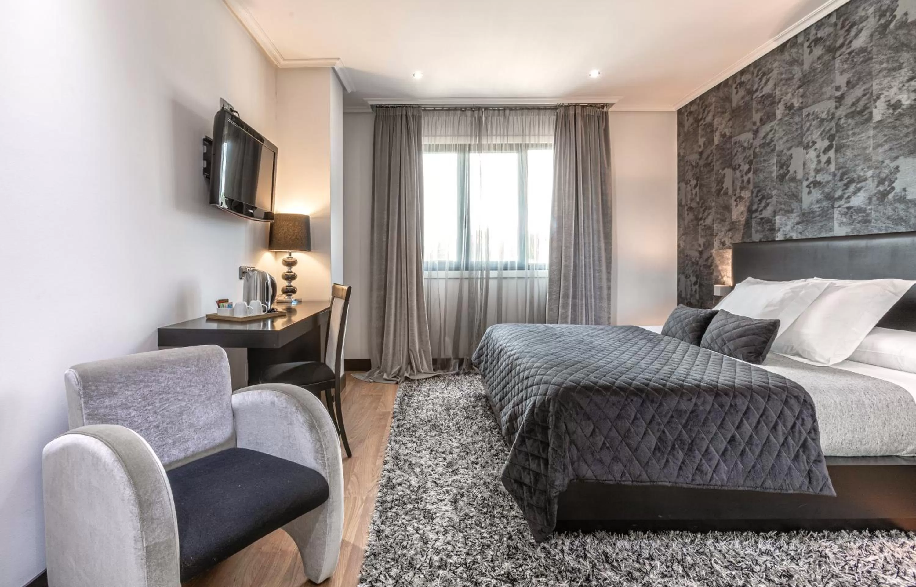 TV and multimedia, Bed in Hotel Pensua Punta del Este