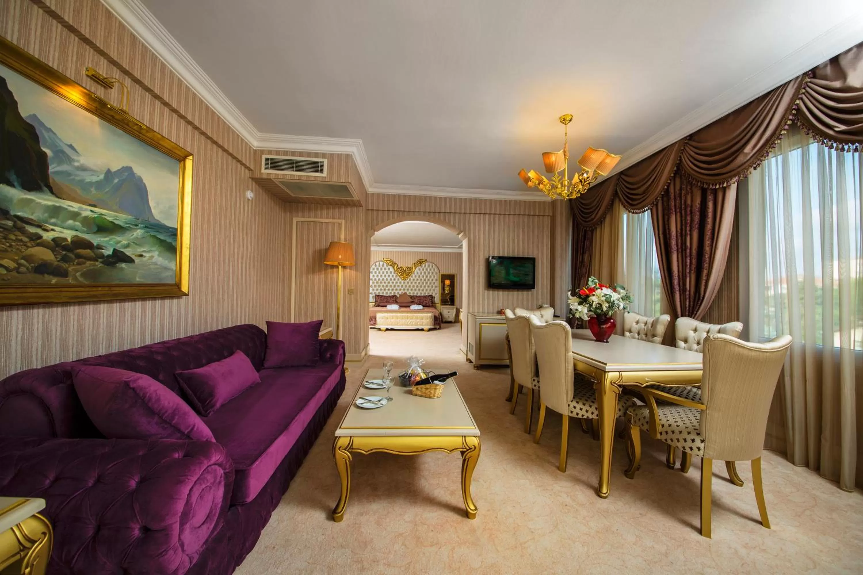 Living room in Kumburgaz Marin Princess Hotel