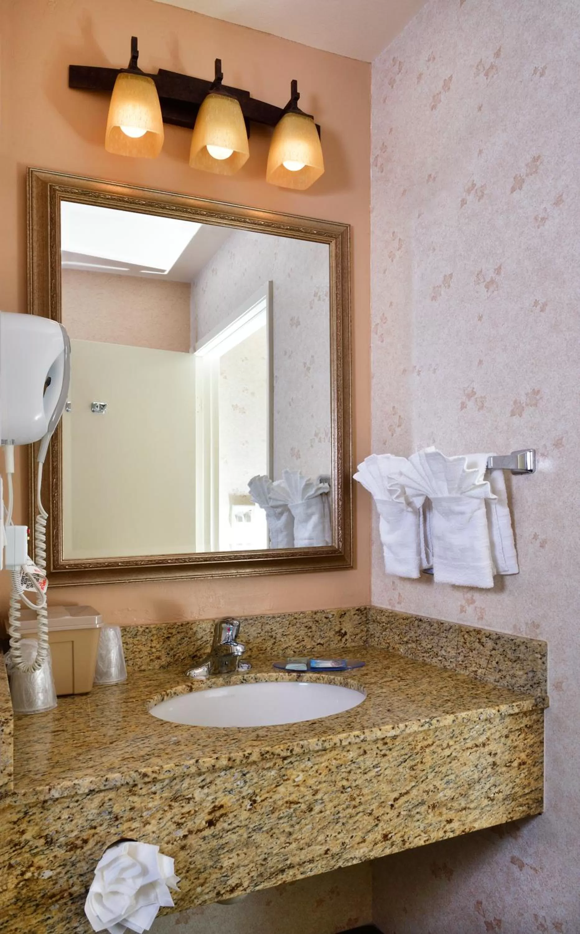 Bathroom in Lamplighter Inn & Suites at SDSU