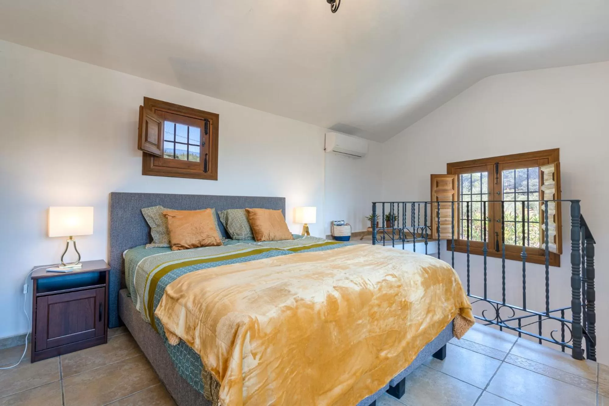 Bed in Hacienda la buena vida B&B en appartementen