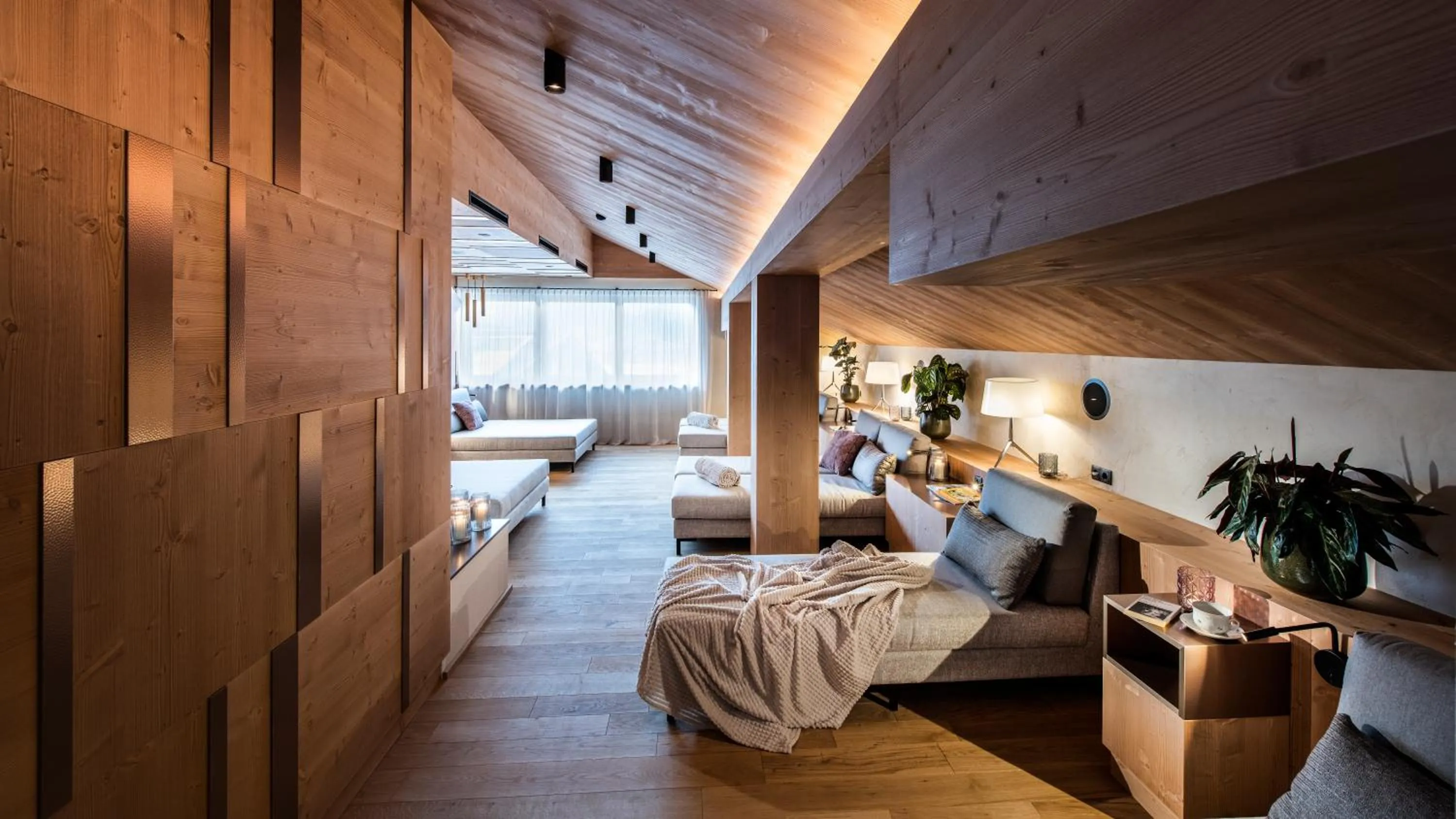 Sauna, Bed in Alpenhotel Kramerwirt