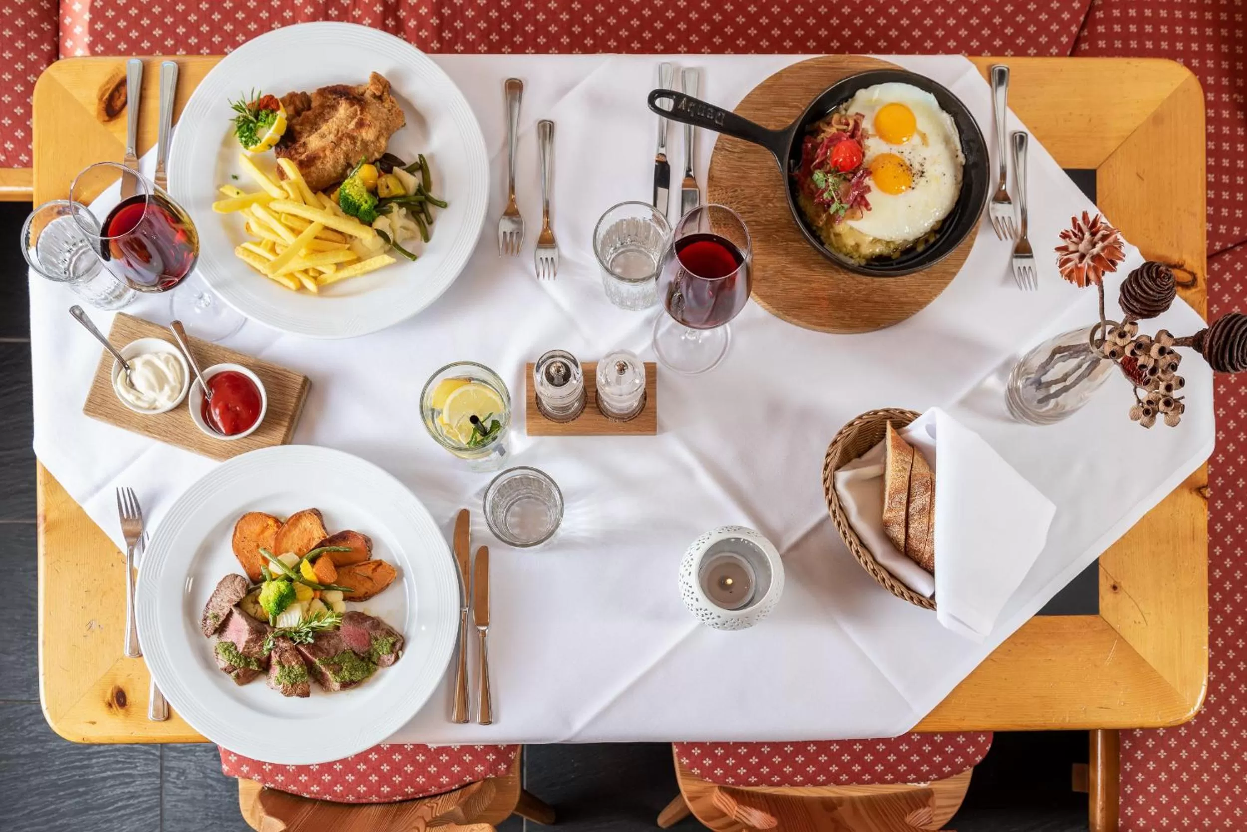 Restaurant/places to eat in Randolins Familienresort