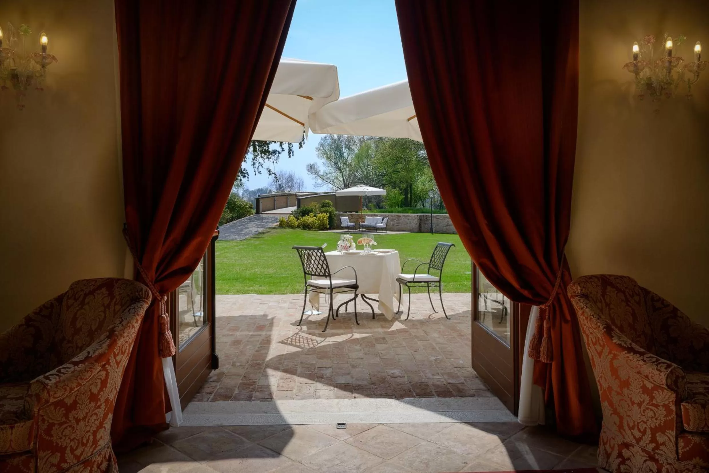 Garden in Hotel Villa Barbarich Venice Mestre