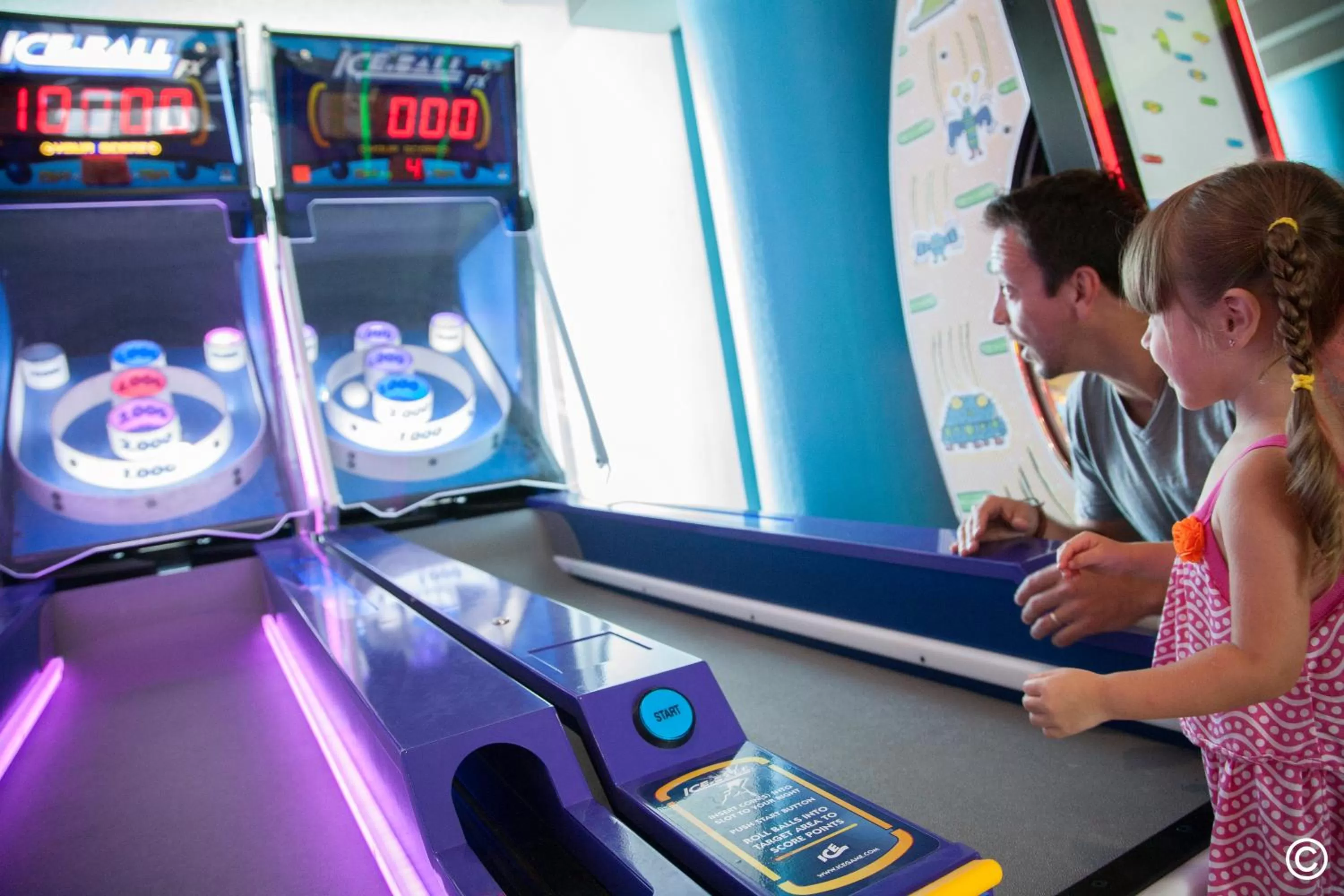 People in Crown Reef Beach Resort and Waterpark
