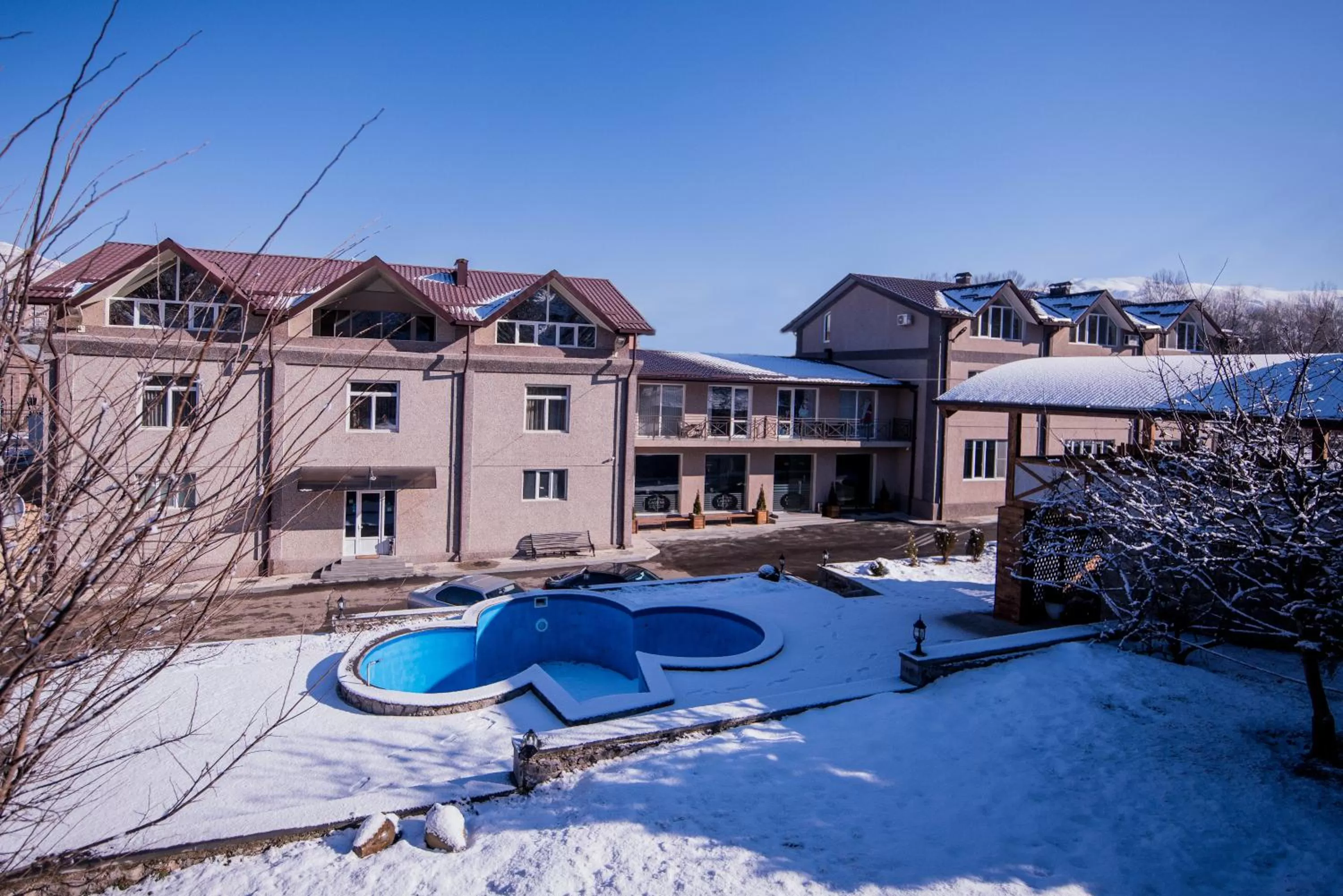 Winter in Laguna Hotel