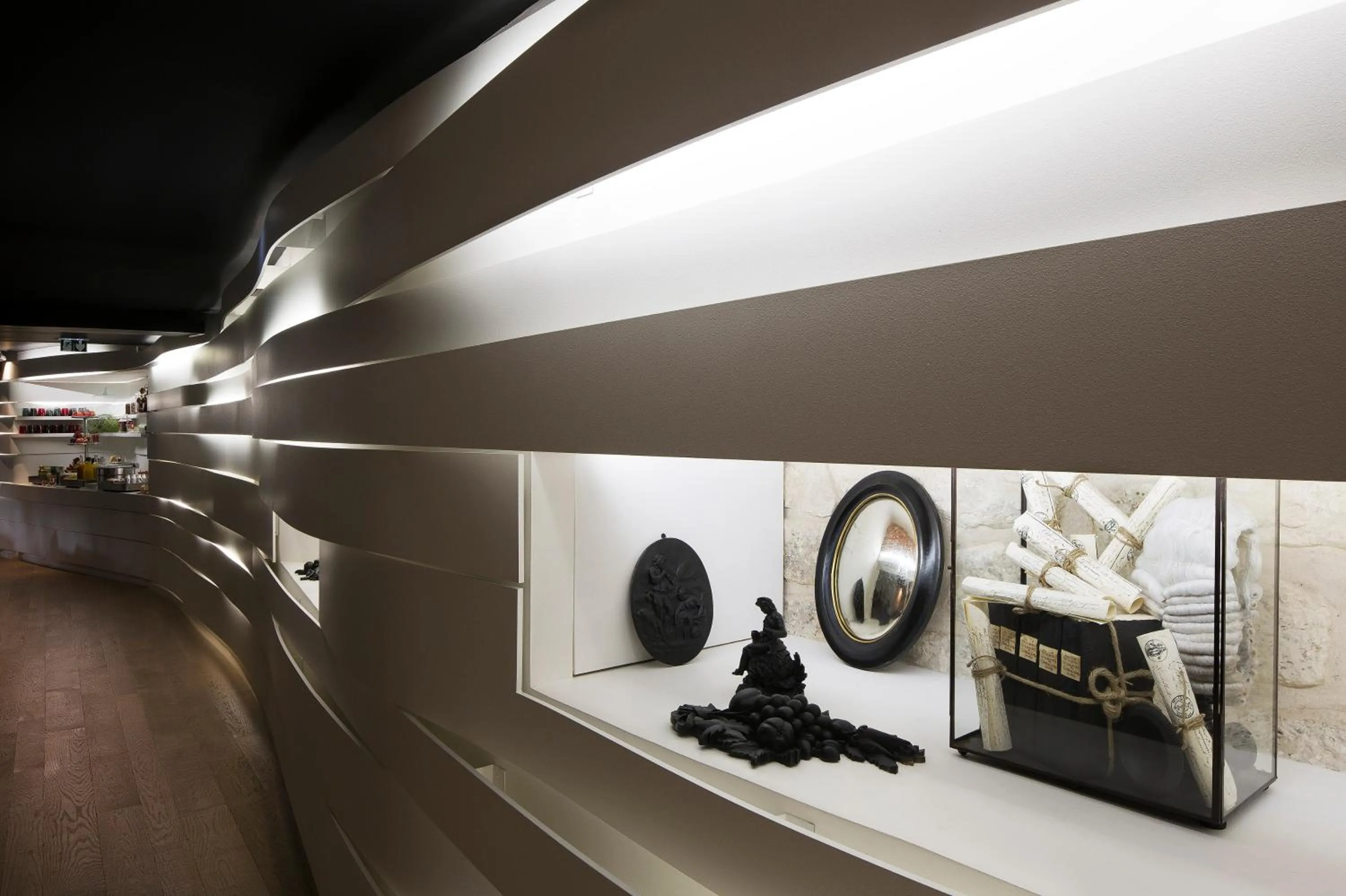 Decorative detail in Hôtel Molière