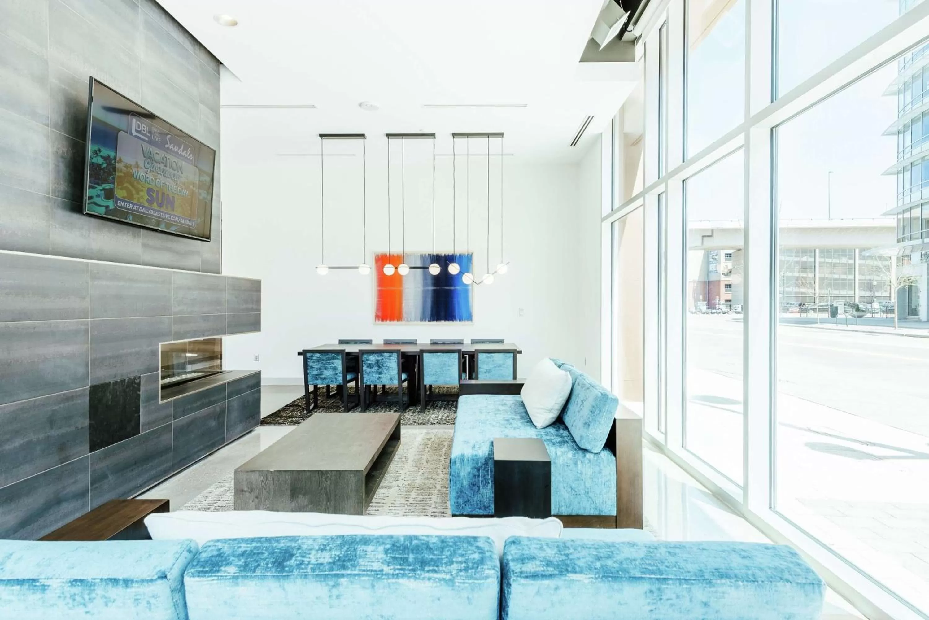 Lobby or reception in Hilton Garden Inn Denver Union Station