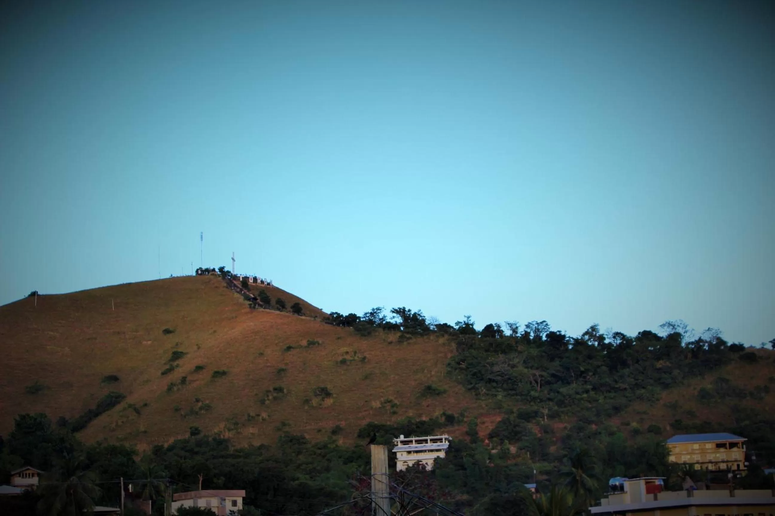 Sunset in Coron Visitors Hotel