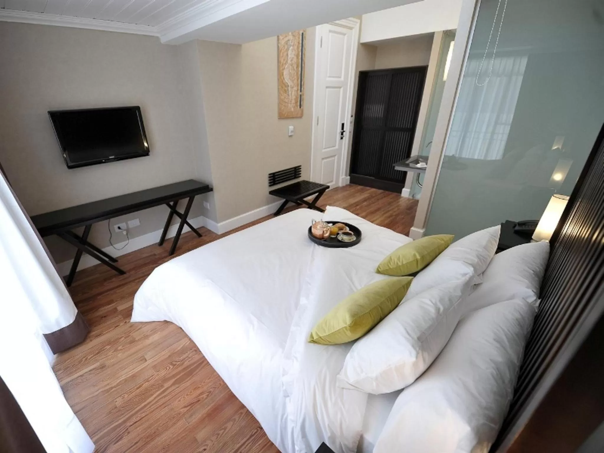 Bed in Patios de San Telmo