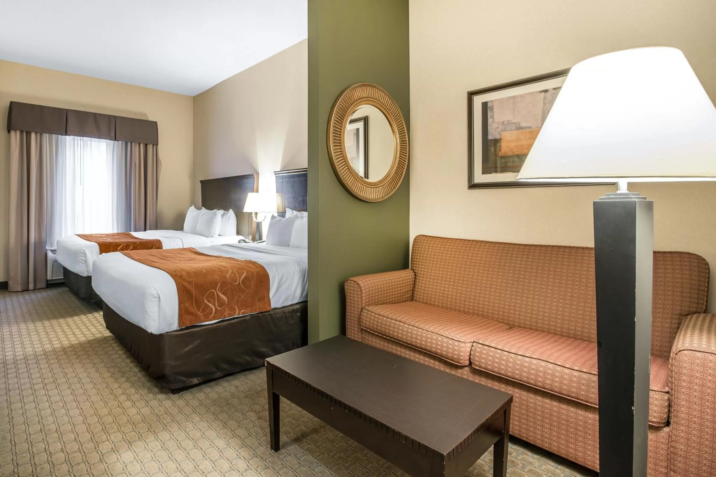 Queen Suite with Two Queen Beds - Disability Access/Non-Smoking in Spark by Hilton Vestal Binghamton University Area