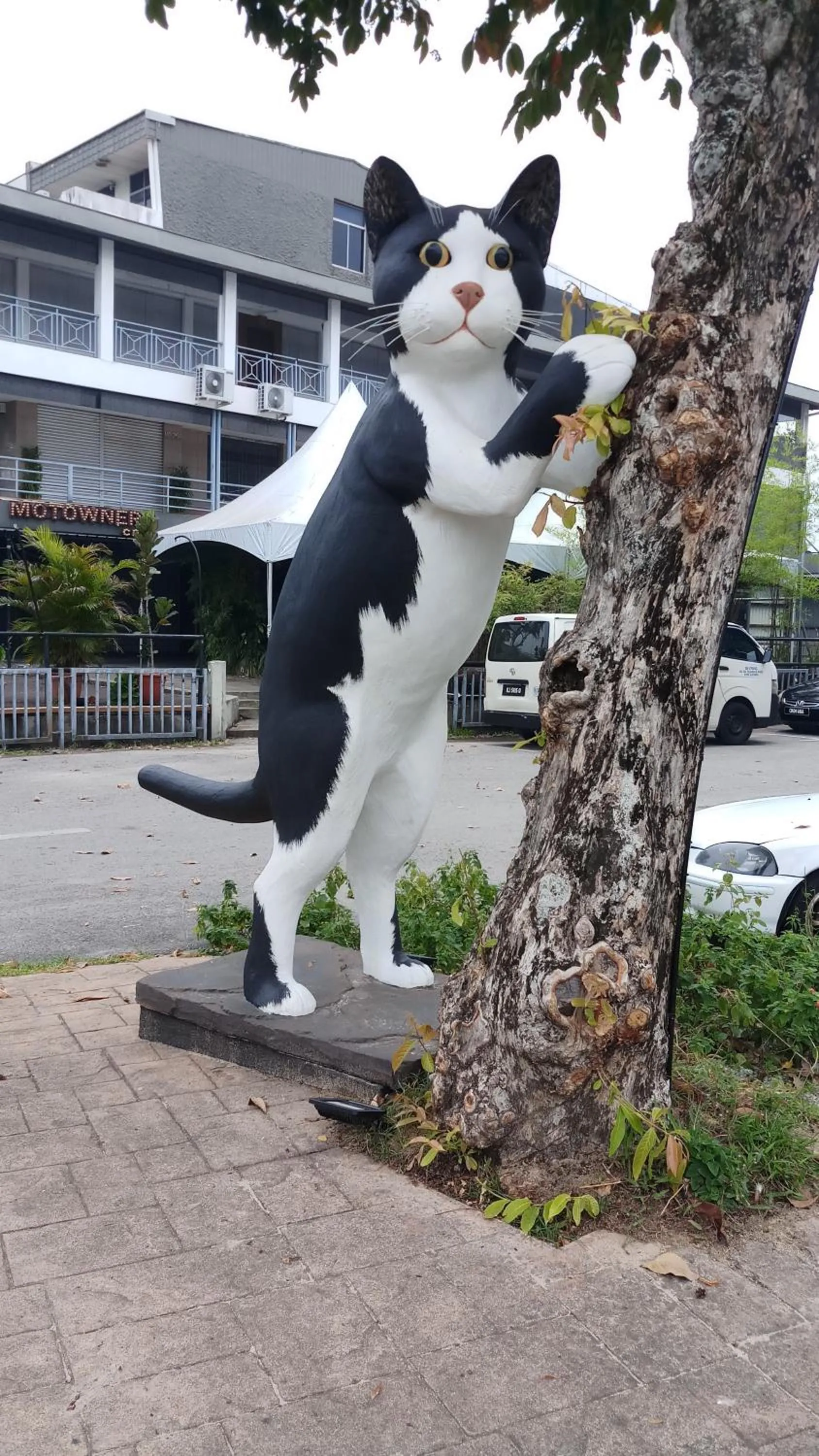 Facade/entrance in Roxy Hotel Padungan
