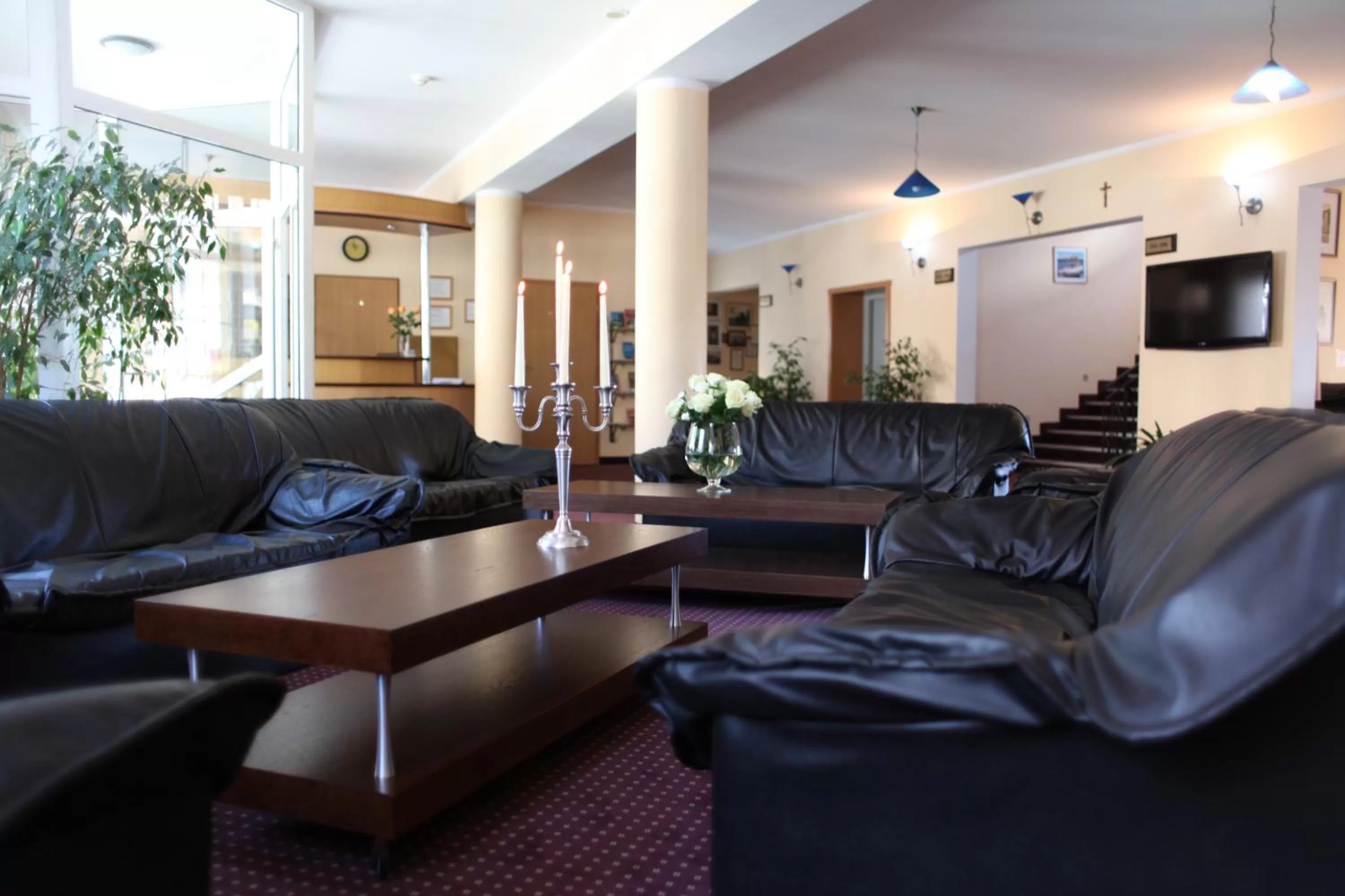 Lobby or reception in Hotel Huszcza
