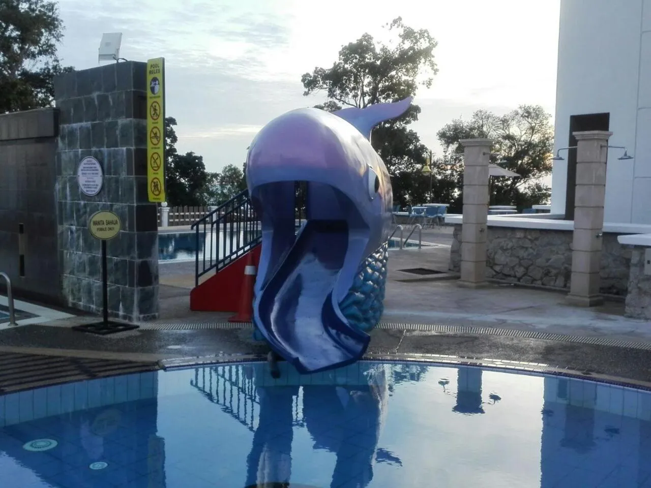 Swimming pool in Klana Beach Resort Port Dickson