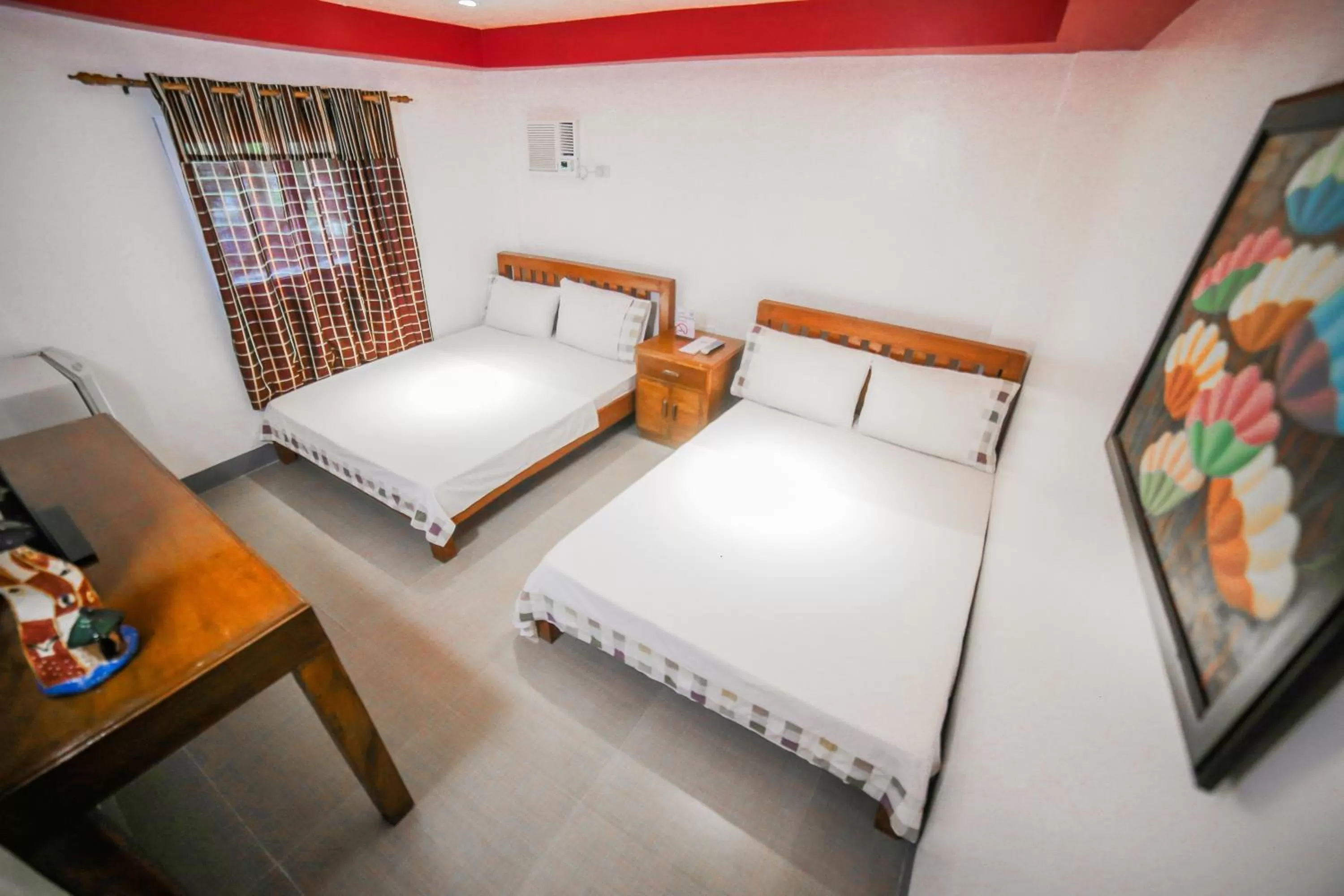 Bed in Bataan White Corals Beach Resort