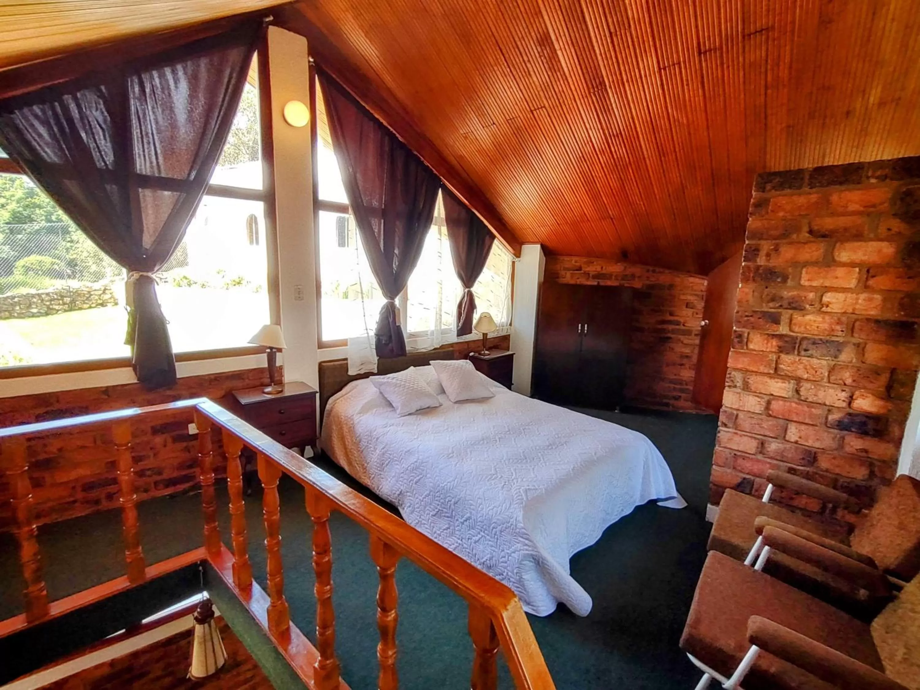 Bedroom, Bed in Refugio Génesis habitaciones Lago de Tota