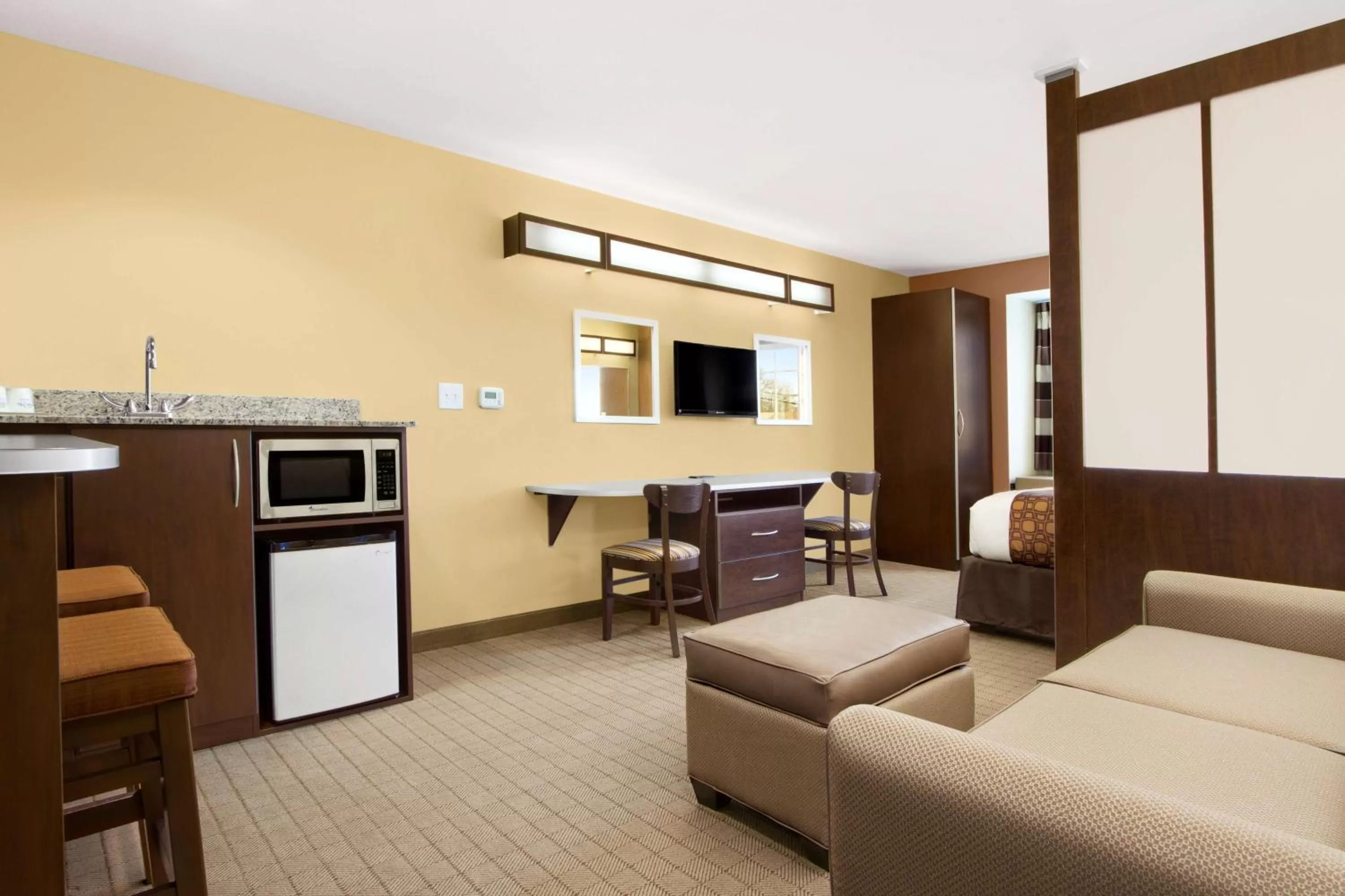 Photo of the whole room in Microtel Inn & Suites by Wyndham