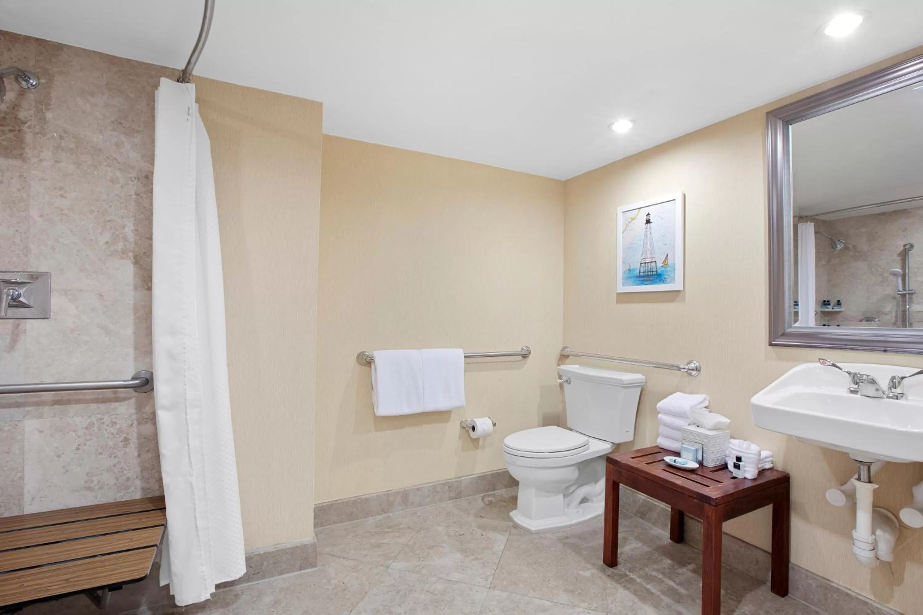 Shower in Opal Key Resort & Marina