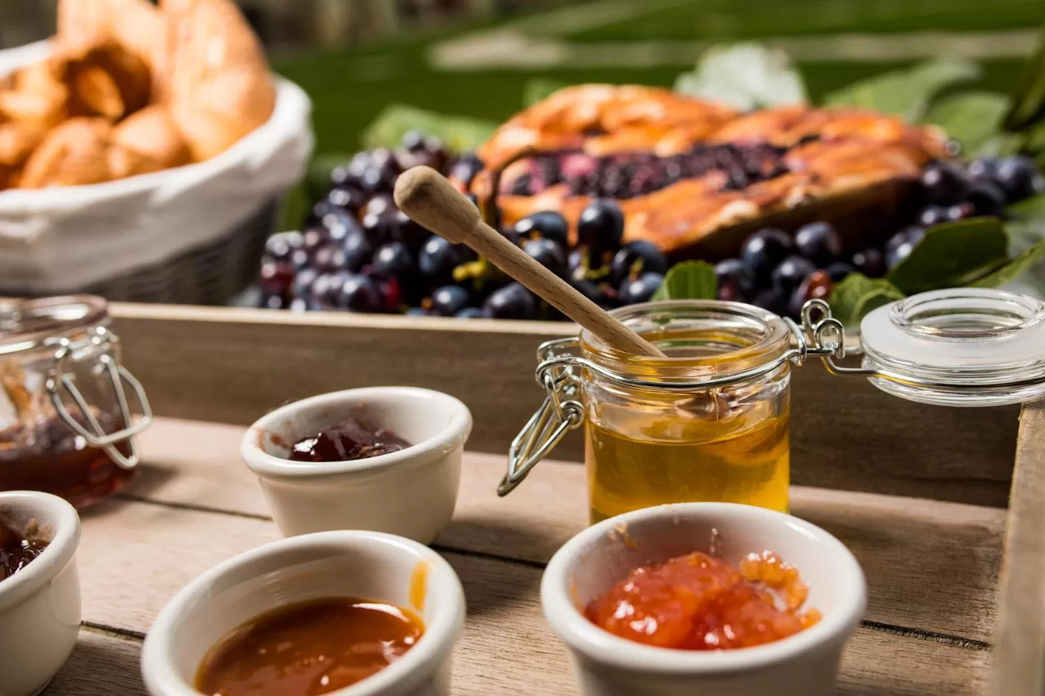 Food and drinks in Chianti Village Morrocco