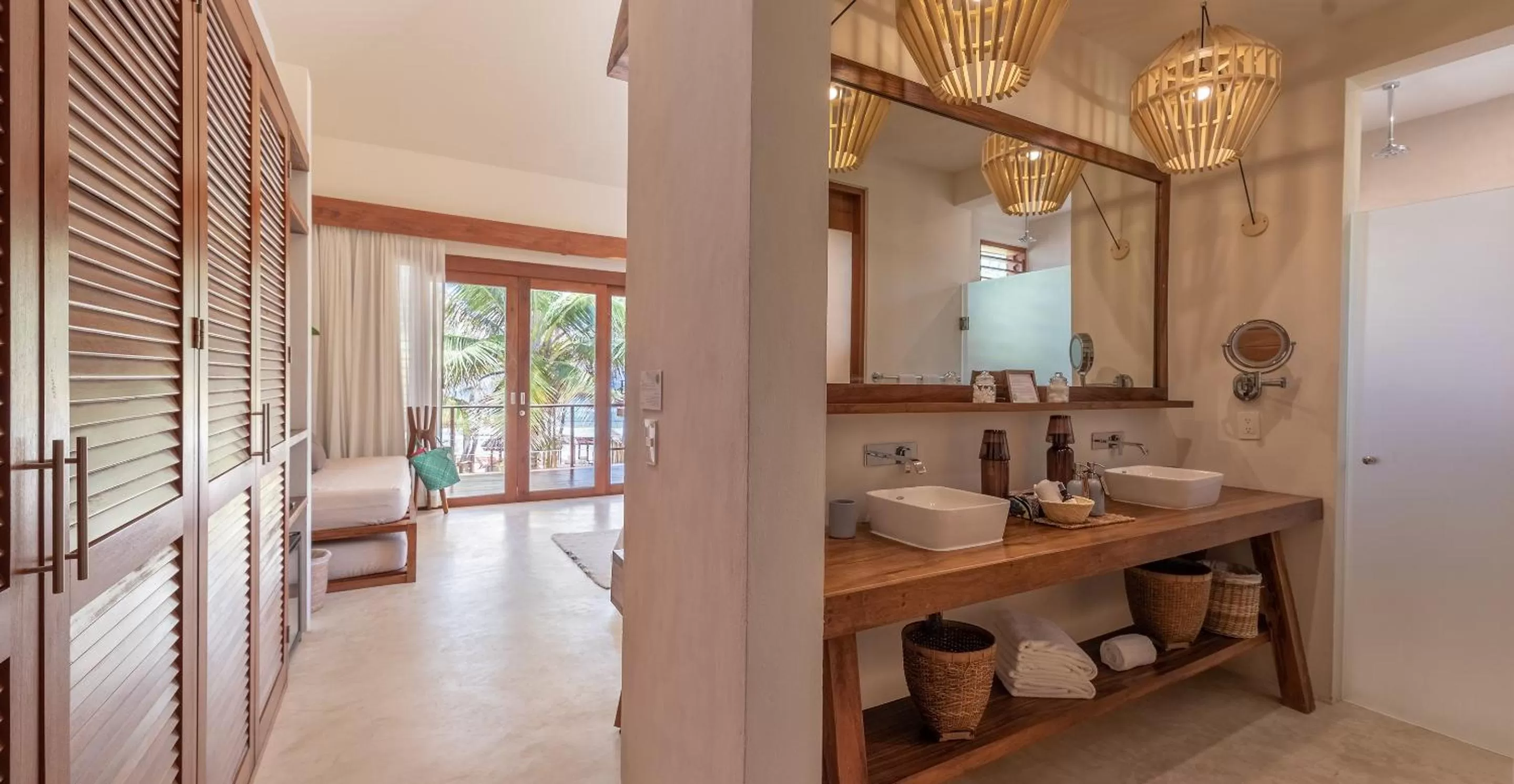 Bathroom in La Zebra Tulum, a Small Luxury Hotel