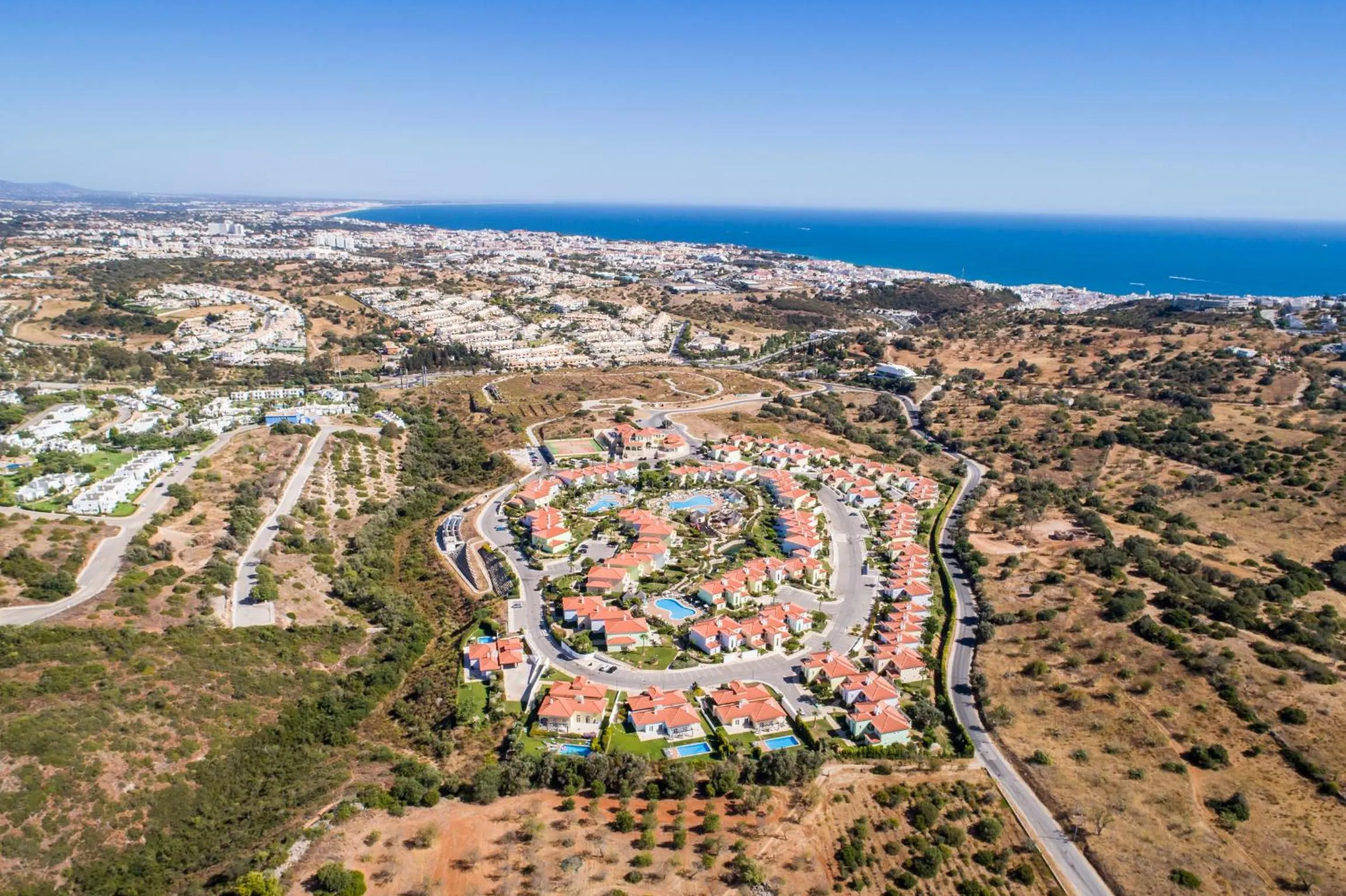 Bird's eye view in Eden Villas & Apartments
