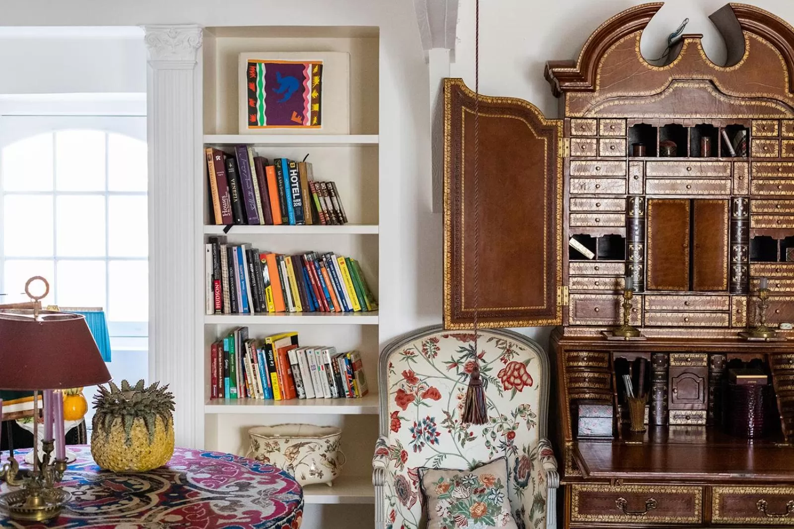 Library in Molenmeers Boutique Guesthouses