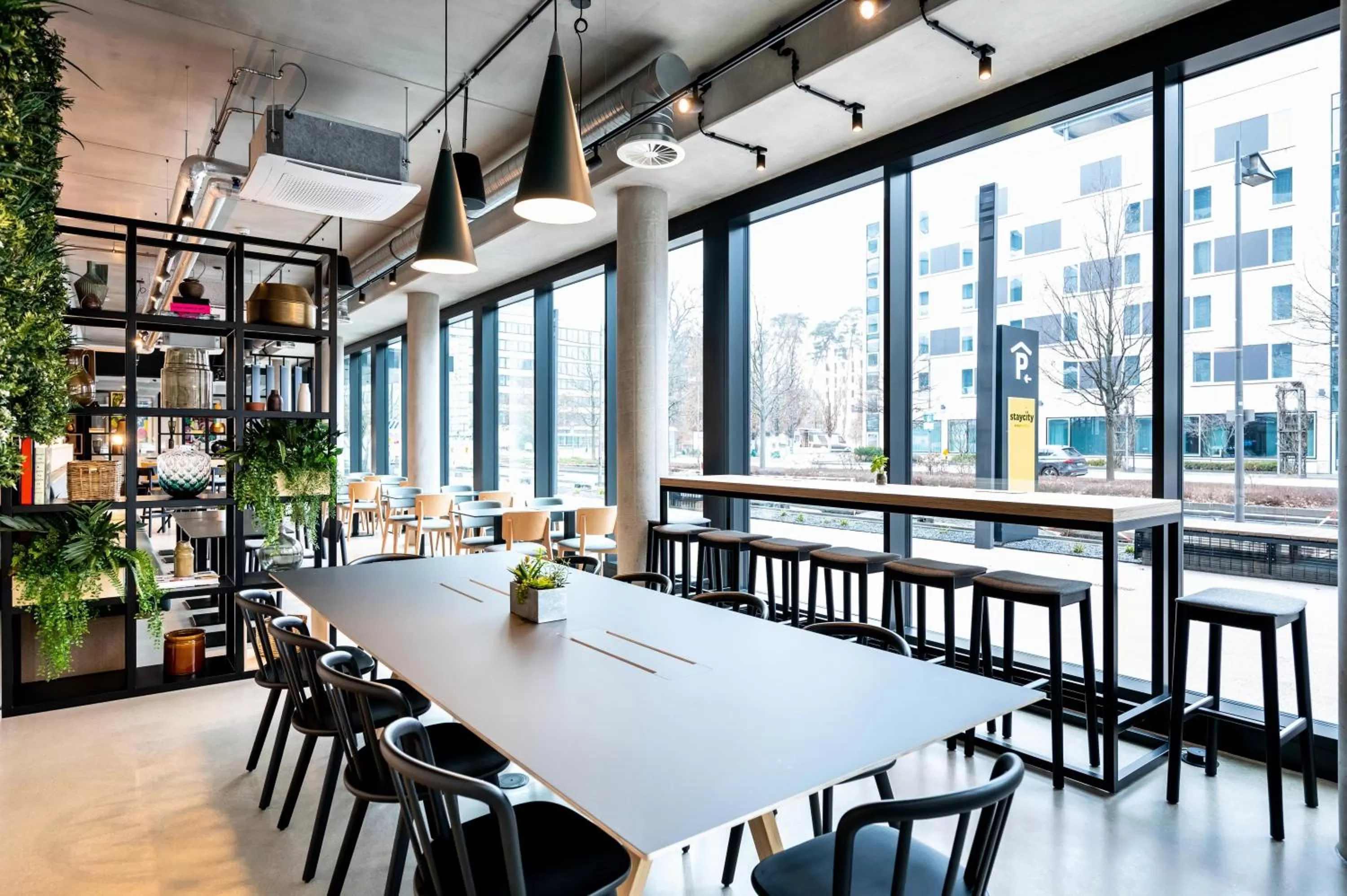 Lounge or bar in Staycity Aparthotels Frankfurt Airport