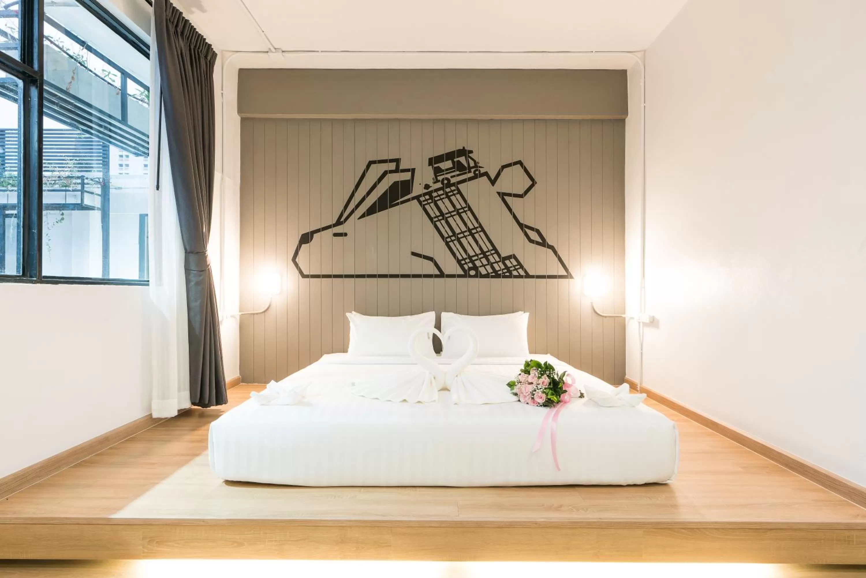 Decorative detail, Bed in Marwin Villa