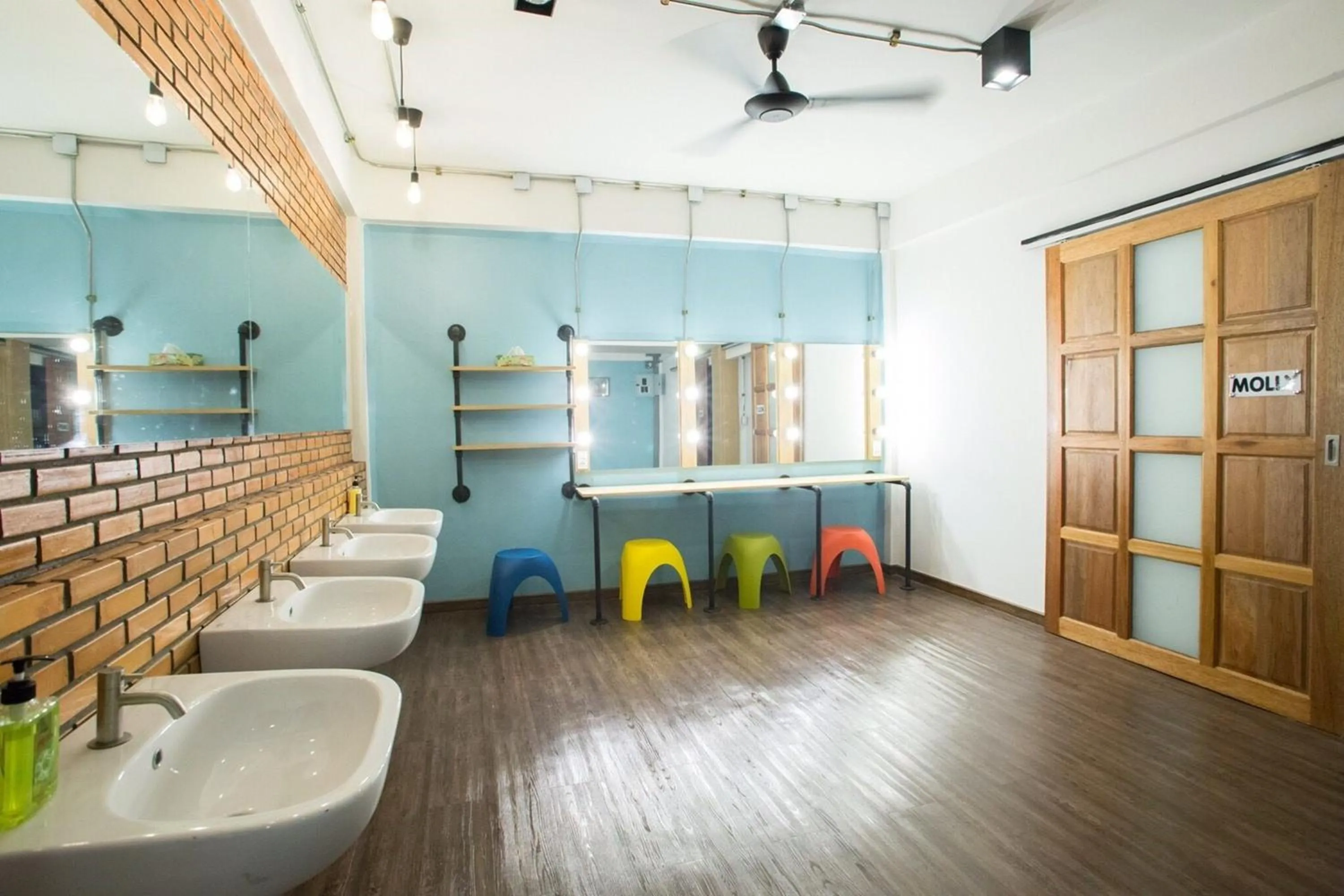 Bathroom in Vestique hostel