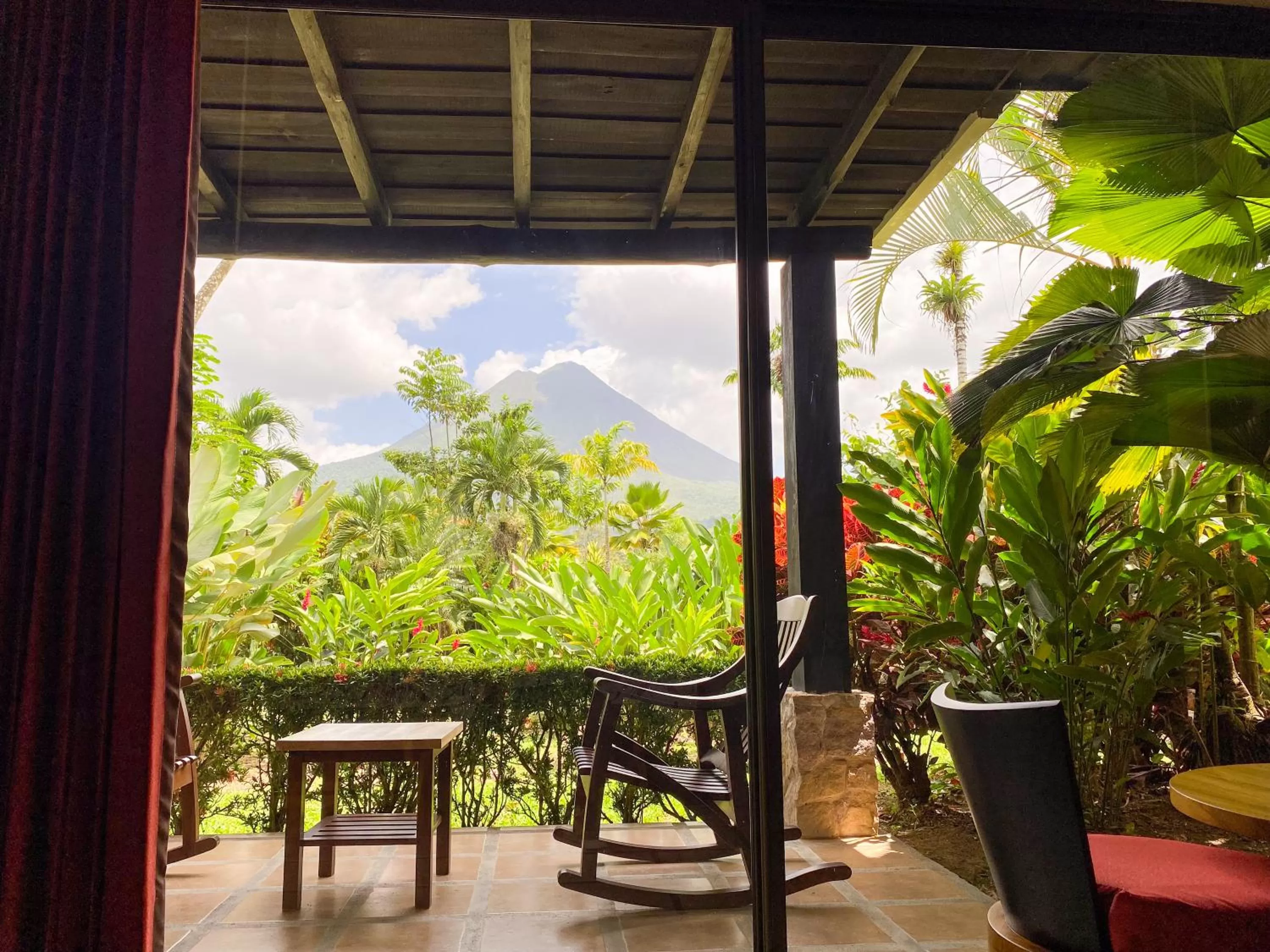 Patio in Arenal Manoa Resort & Hot Springs