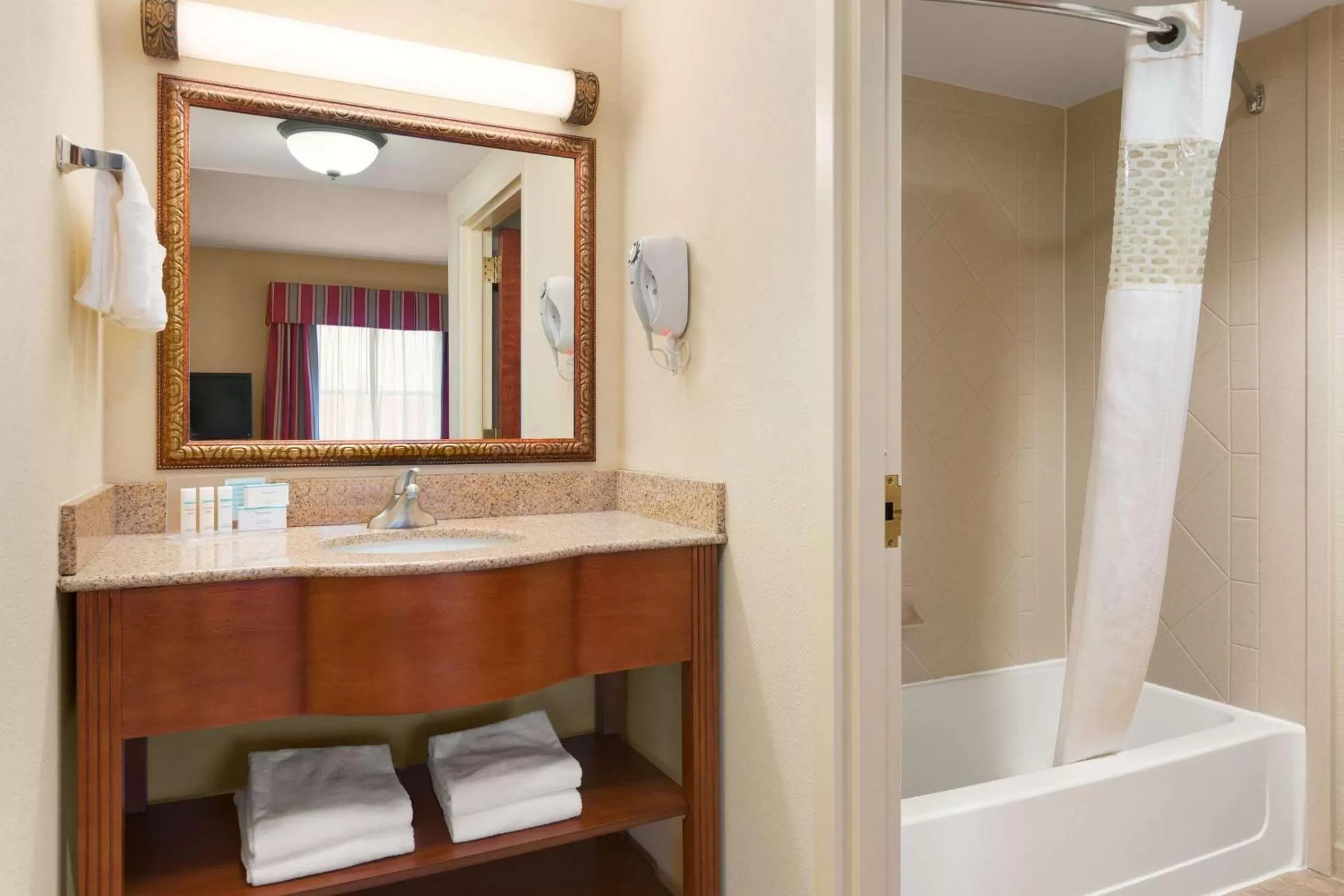Bathroom in Hampton Inn & Suites Williamsburg Historic District