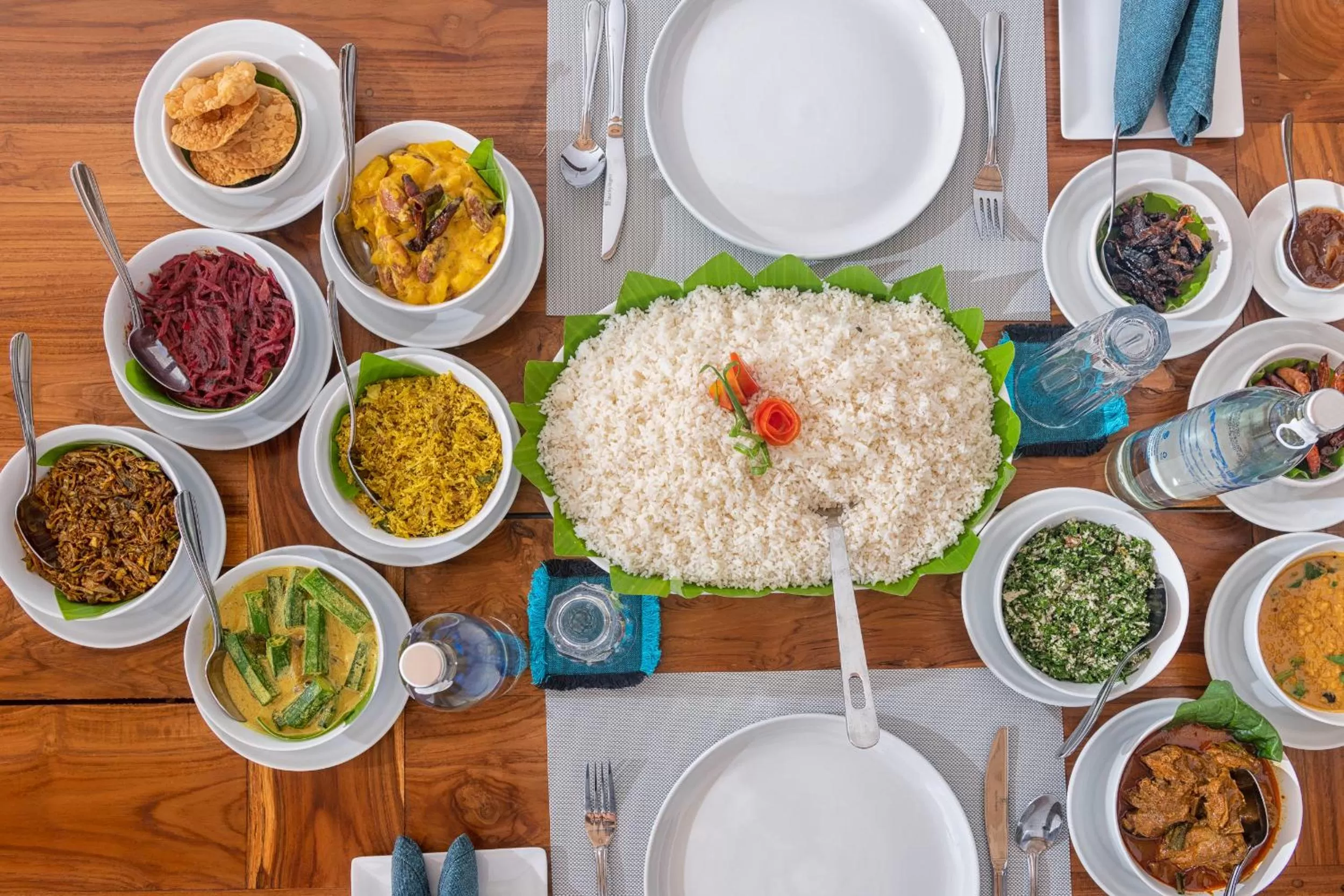 Food in Aryana Boutique Hotel