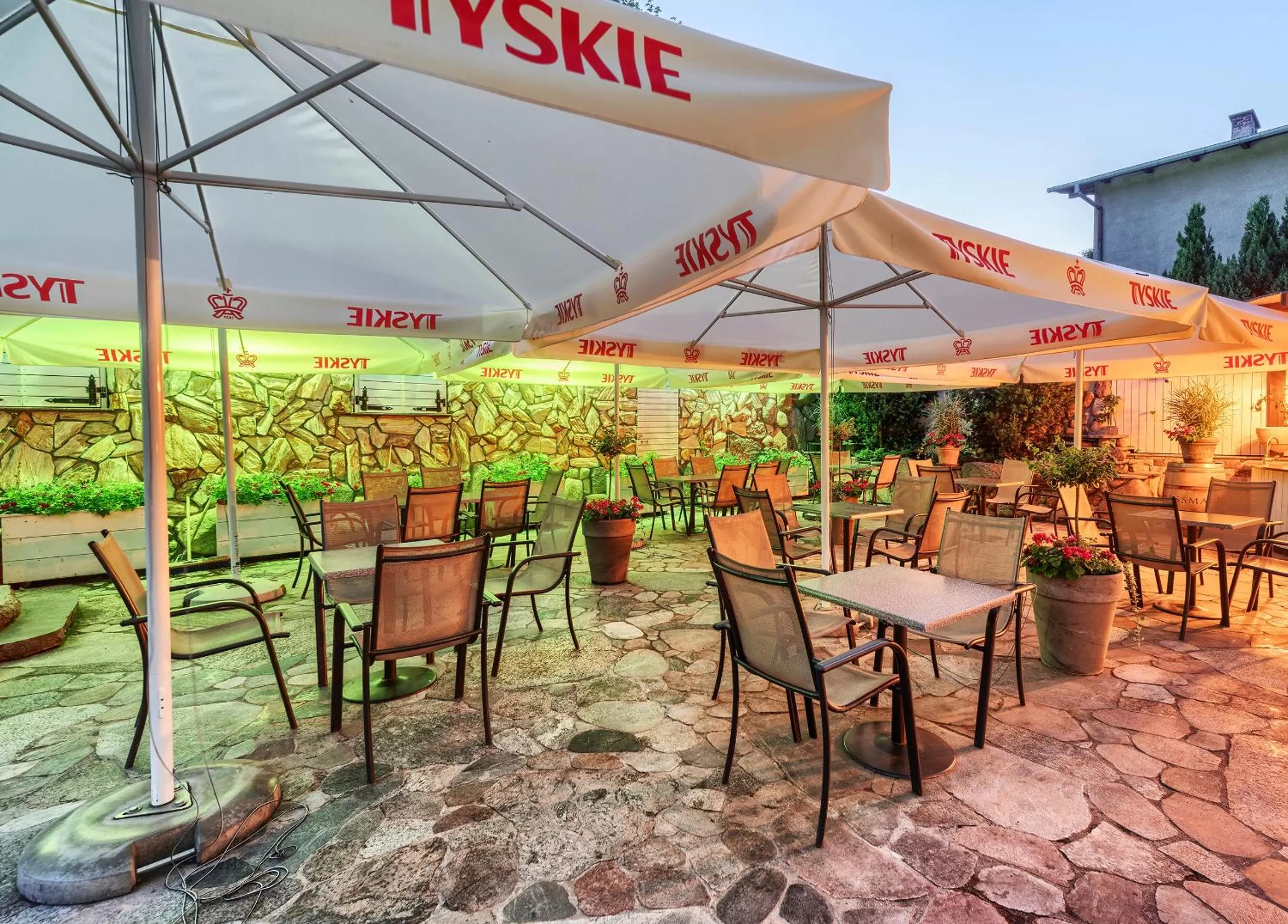 Patio in Villa Palladium