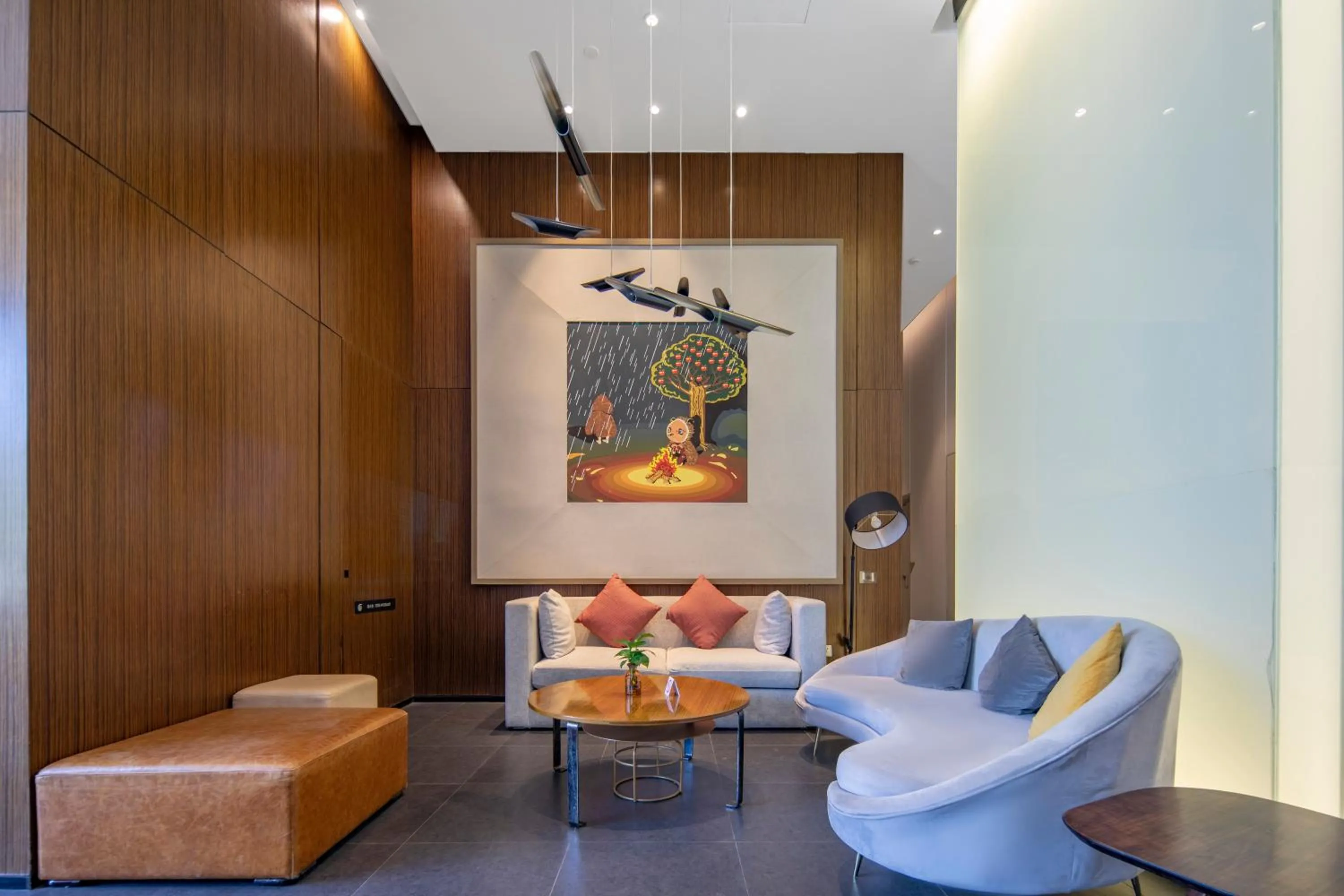 Decorative detail in Minimax Hotel Shanghai Songjiang