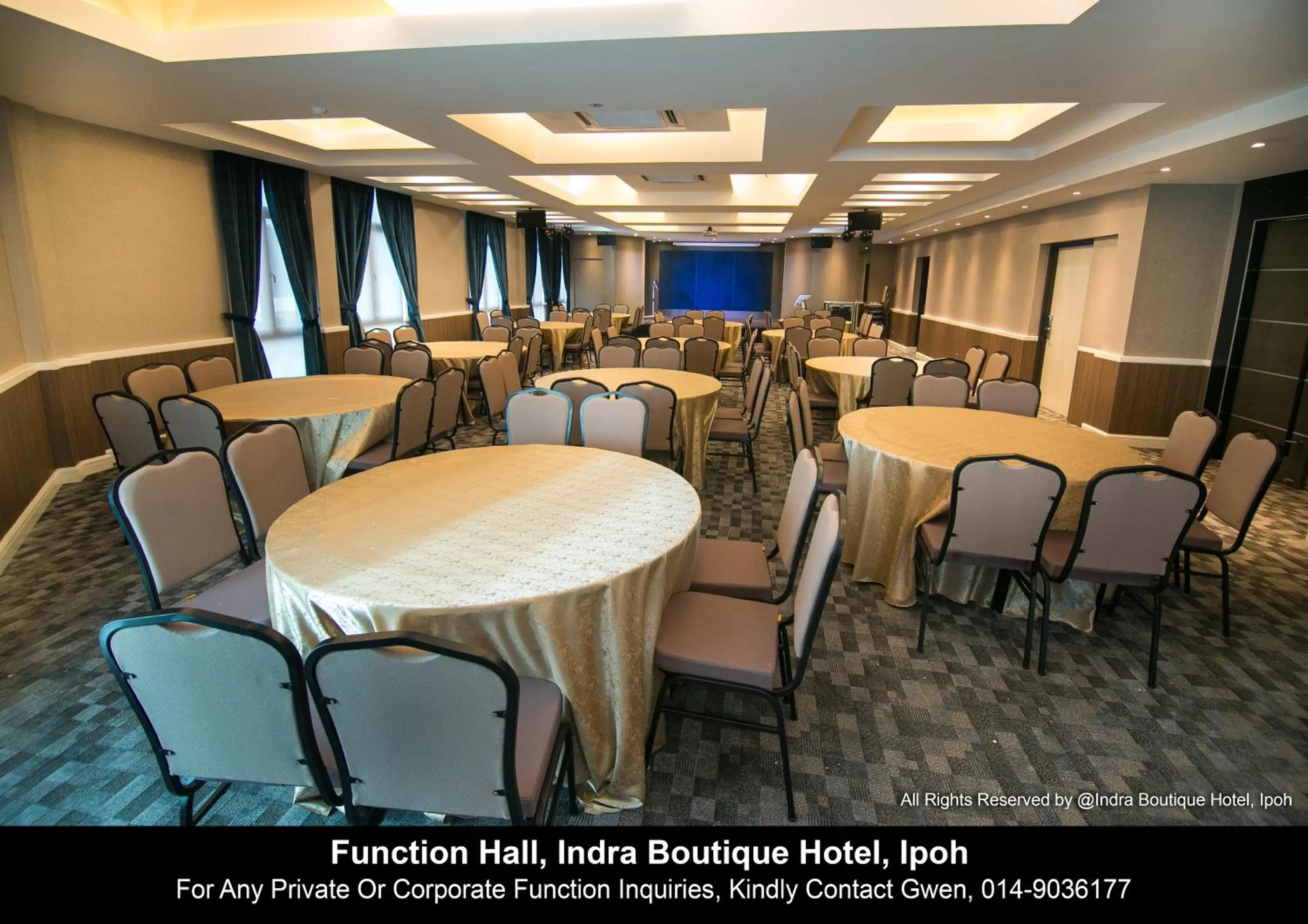 Banquet/Function facilities in INDRA HOTEL - BOUTIQUE SUITES