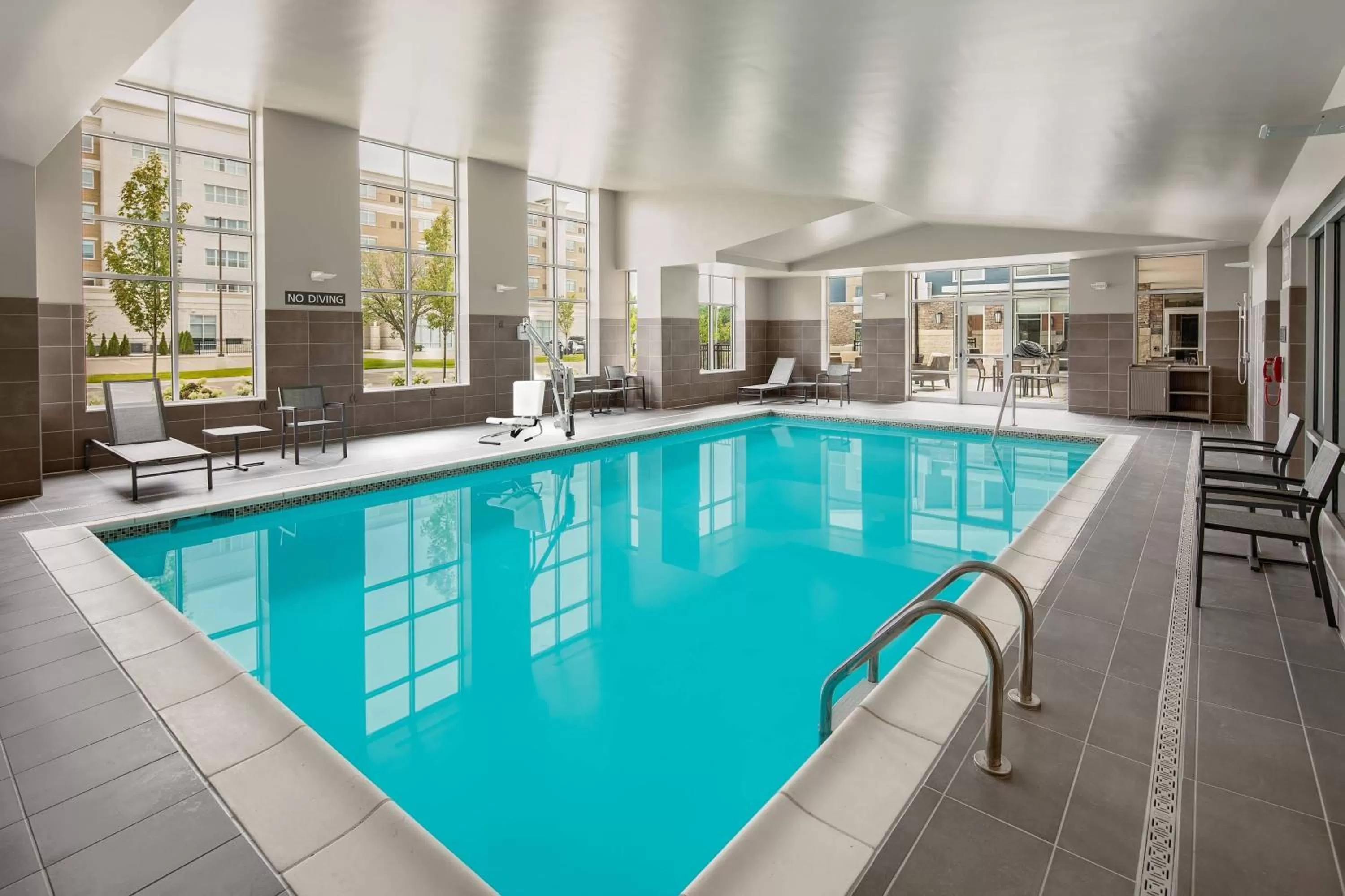 Swimming pool in Residence Inn by Marriott Detroit Farmington Hills