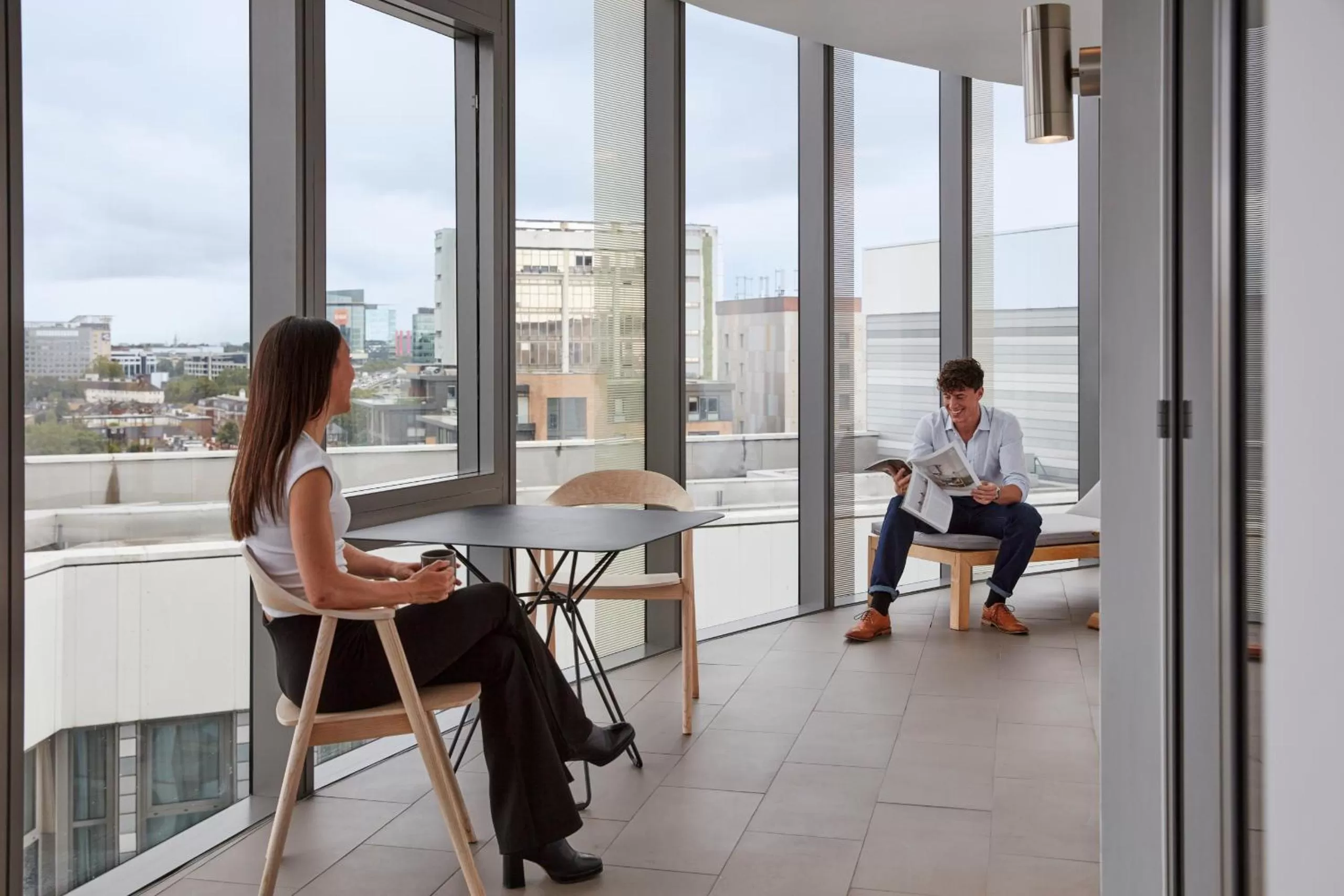 Balcony/Terrace in Aparthotel Adagio London Brentford