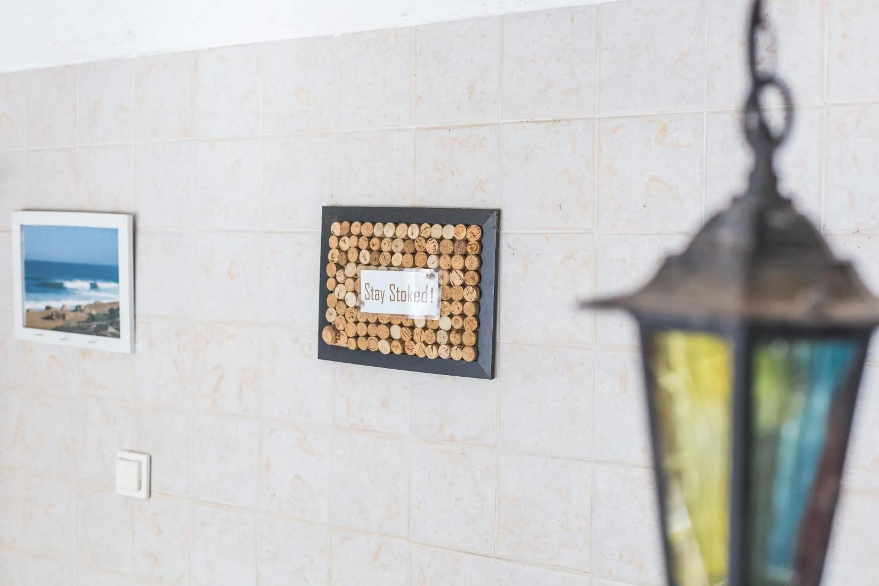 Decorative detail in Ericeira Chill Hill Hostel & Private Rooms