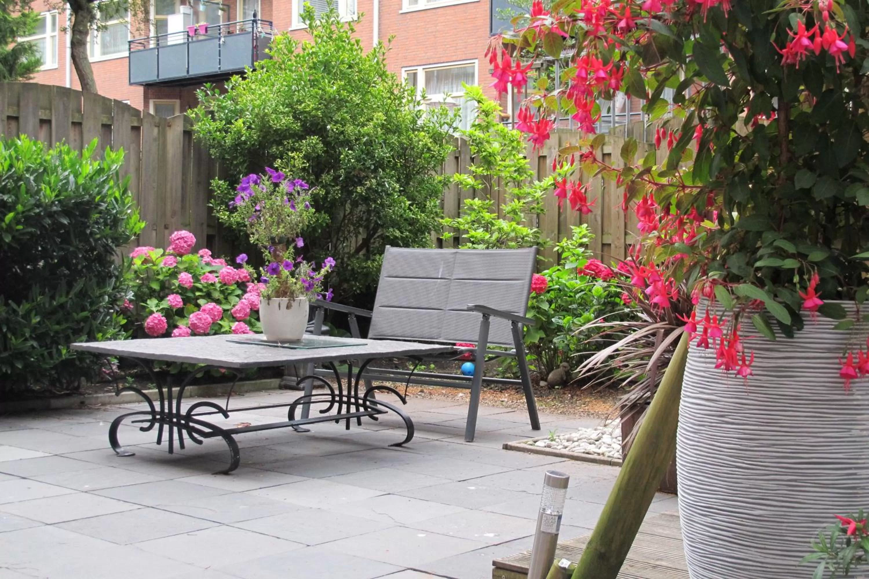 Garden in B&B West City Amsterdam