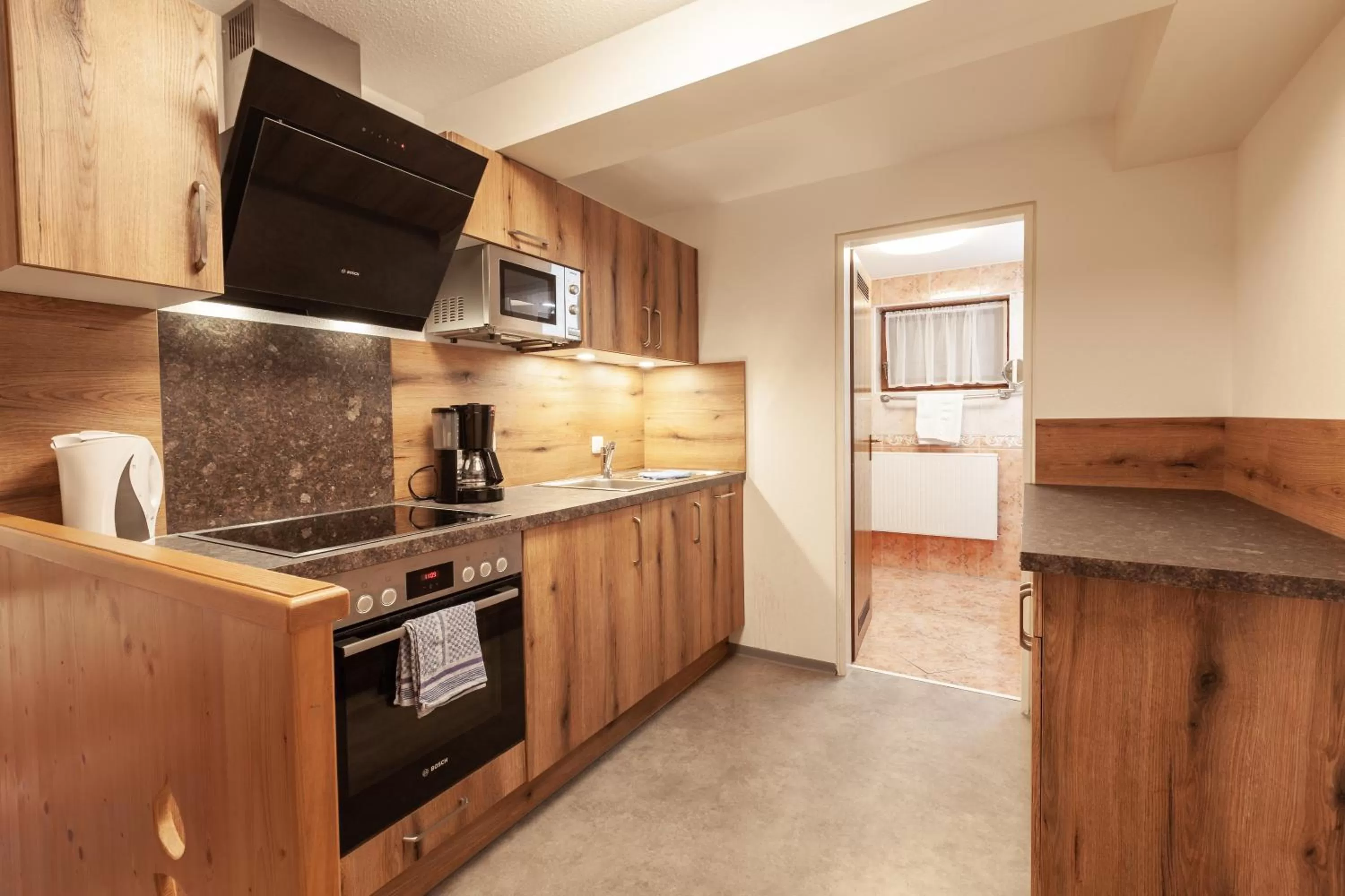 kitchen in Ferienhaus und Landhaus Berger