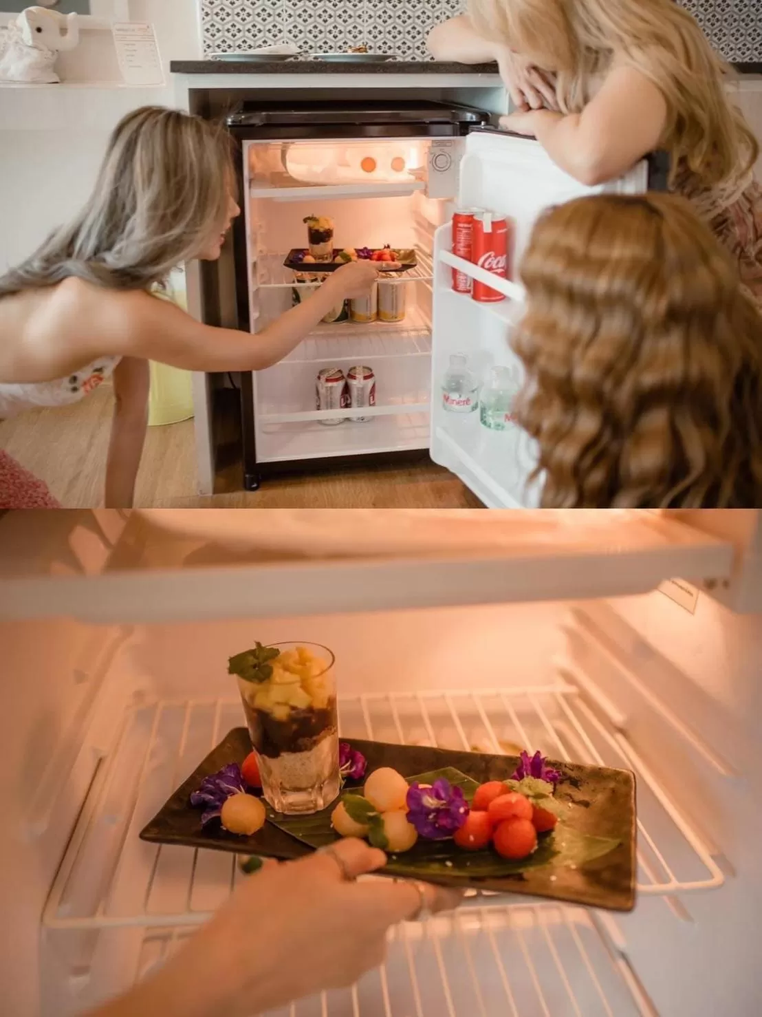 Kitchen or kitchenette in Cmor by Recall Hotels SHA Extra Plus