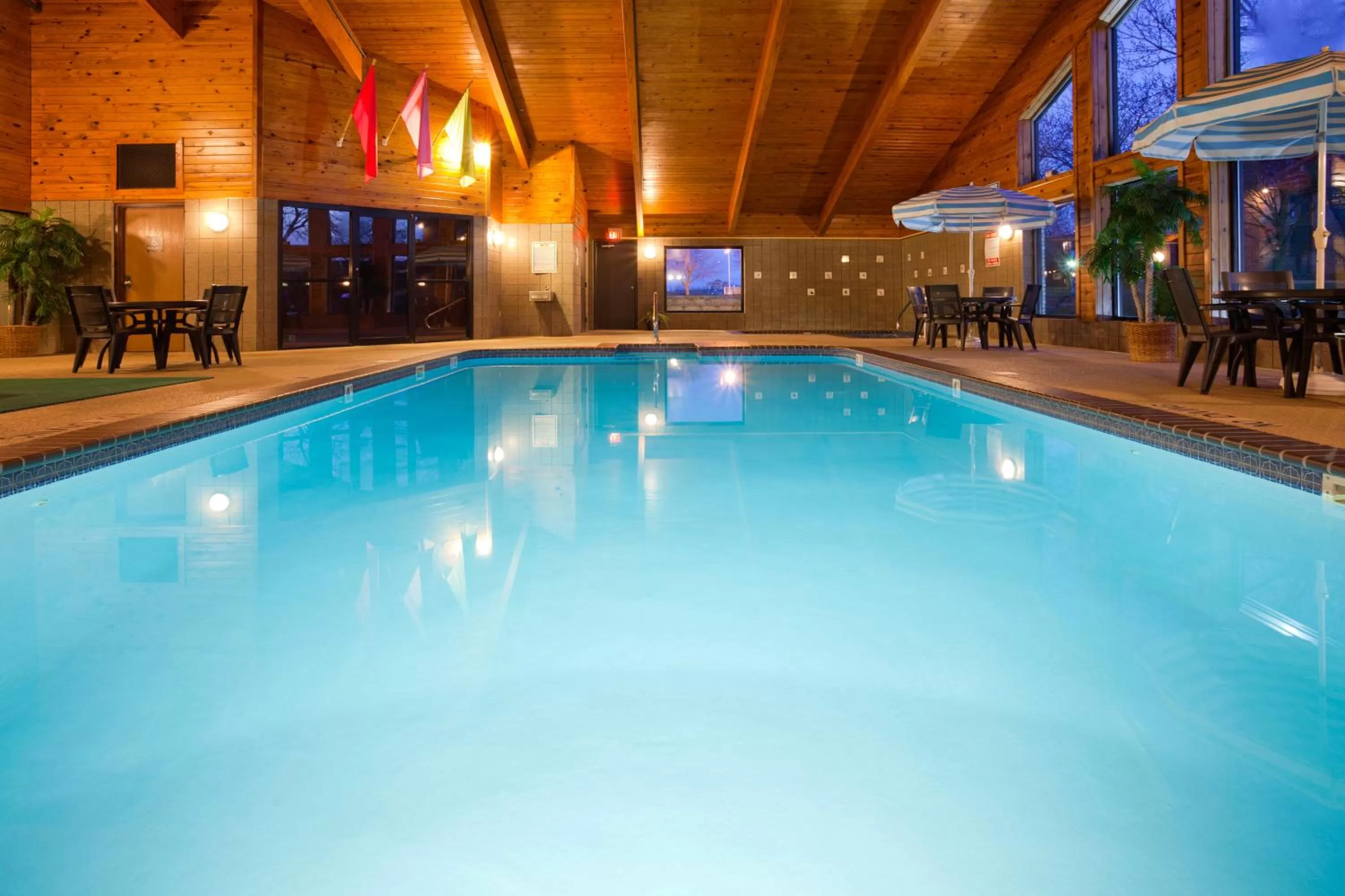 Swimming pool in AmericInn by Wyndham Green Bay West