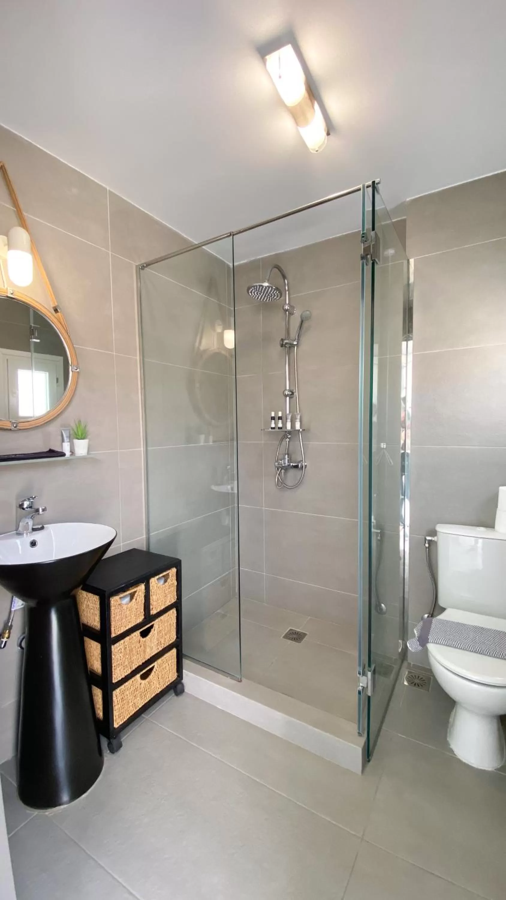 Bathroom in Amperian Mykonos Suites & Villas